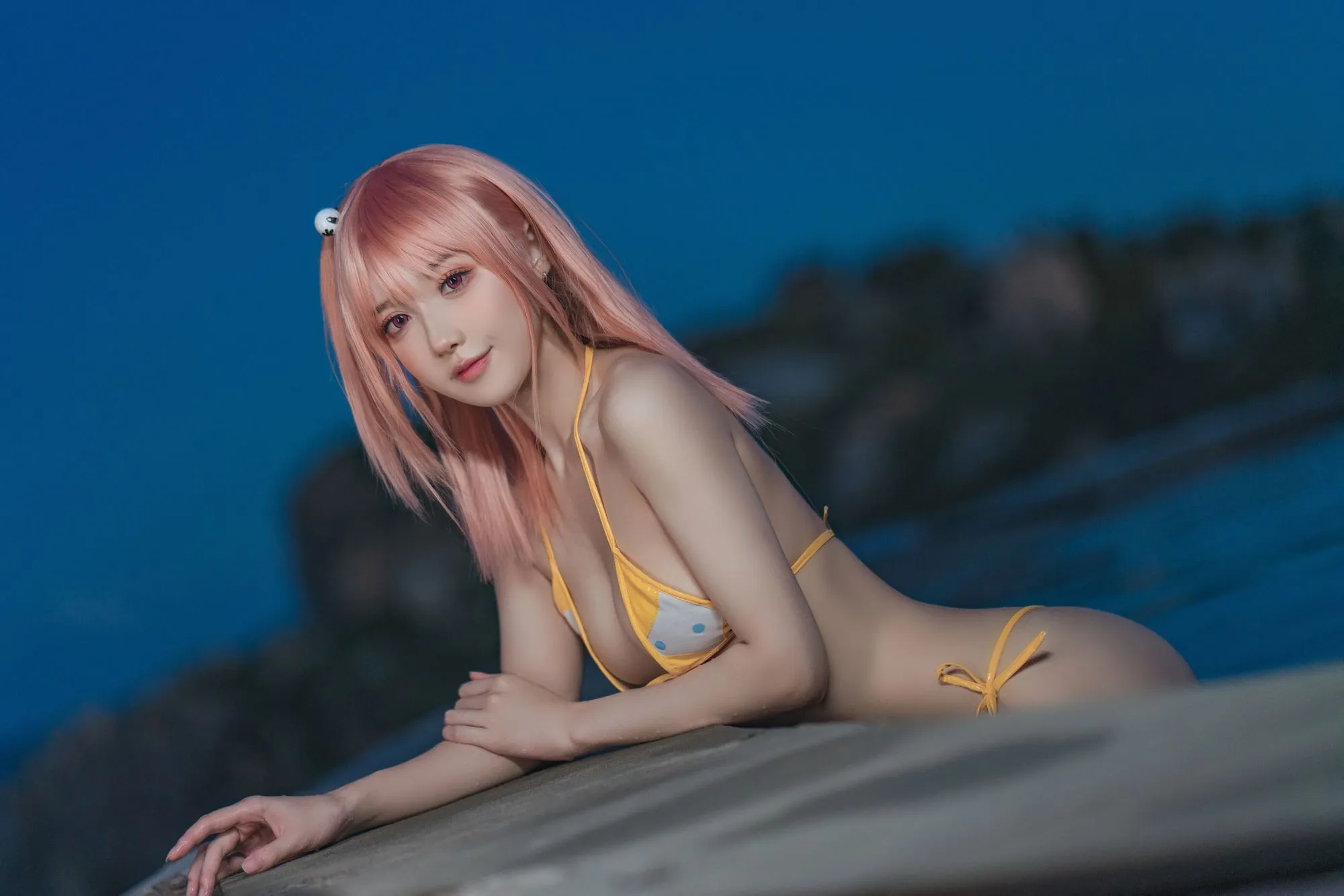 图片[4]-No.072-生或死联动碧蓝航线 穗香泳装 [29P]-coswz-cos王者