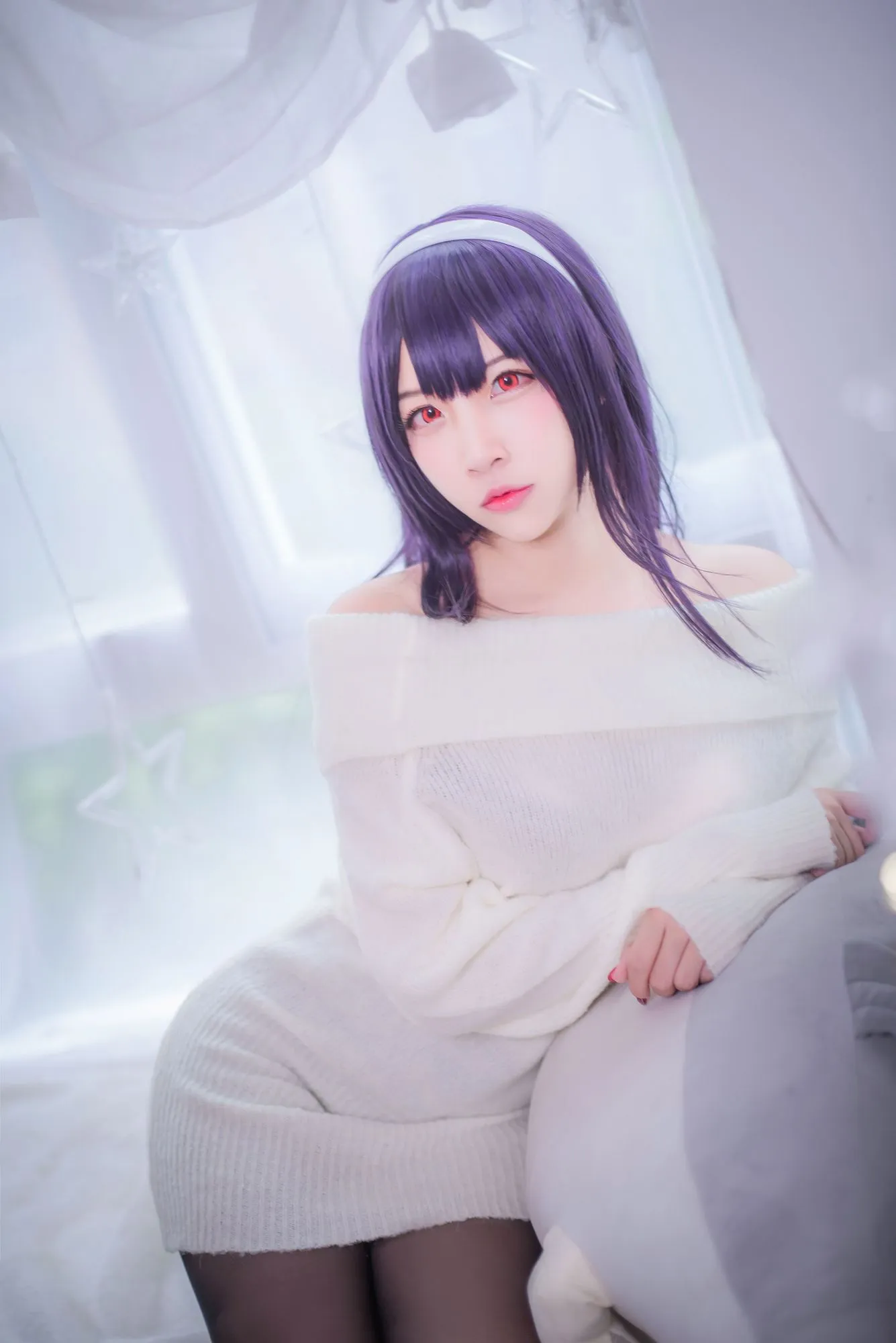 图片[3]-No.073-霞之丘诗羽学姐毛衣 [47P]-coswz-cos王者
