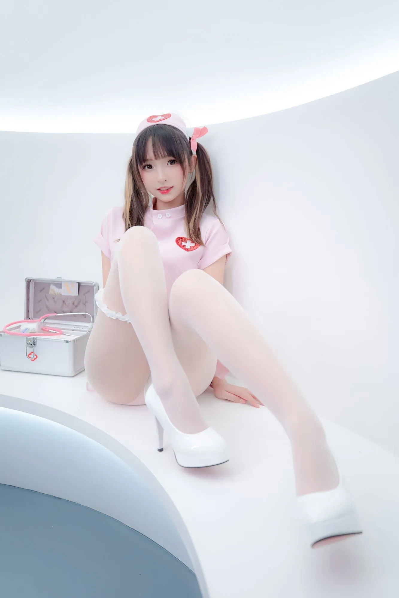 图片[3]-No.076-白丝护士《心身バランス》 [150P 2V]-coswz-cos王者