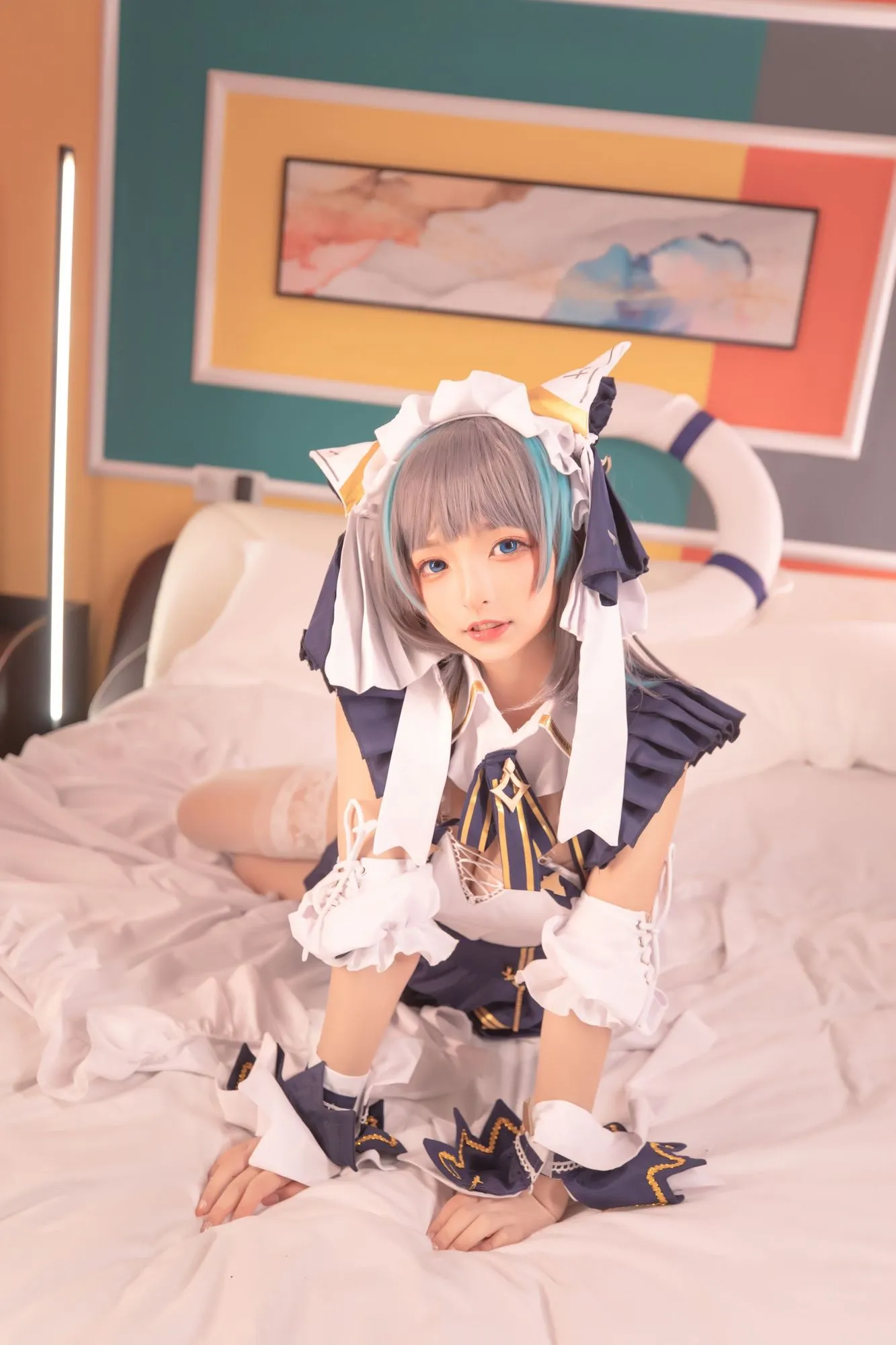 图片[5]-No.077-柴郡cos《纯色庭院》 [150P 2V]-coswz-cos王者