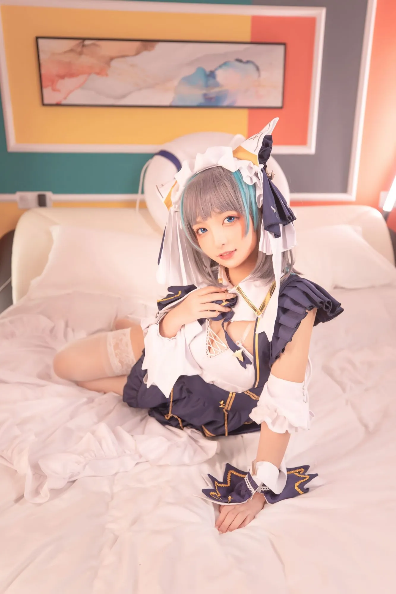 图片[4]-No.077-柴郡cos《纯色庭院》 [150P 2V]-coswz-cos王者