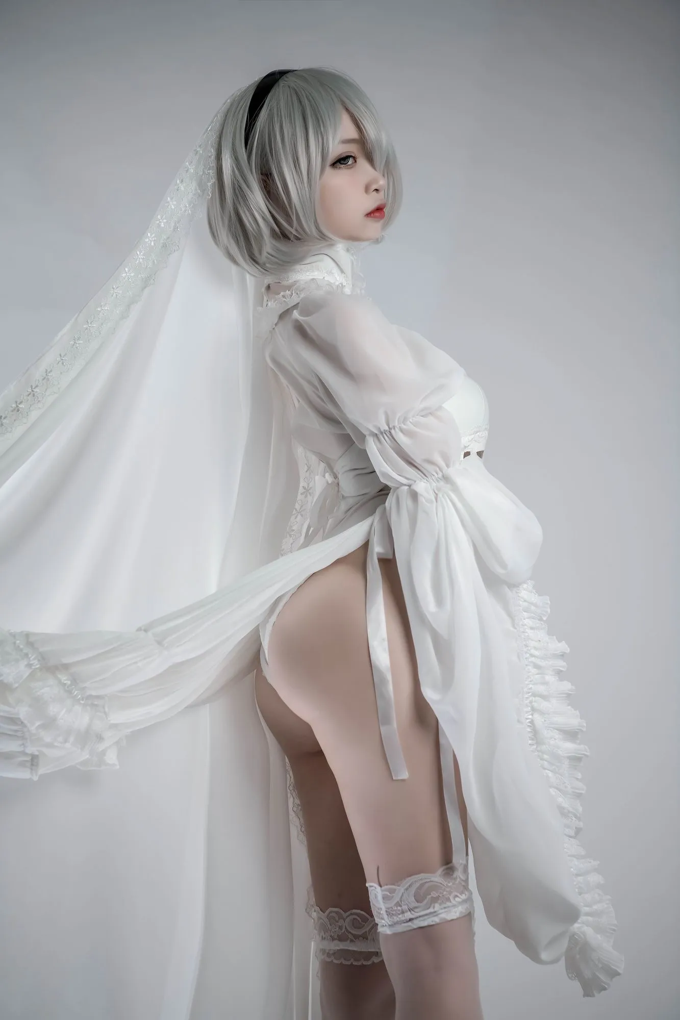 图片[4]-No.078-2b同人花嫁 [26P]-coswz-cos王者