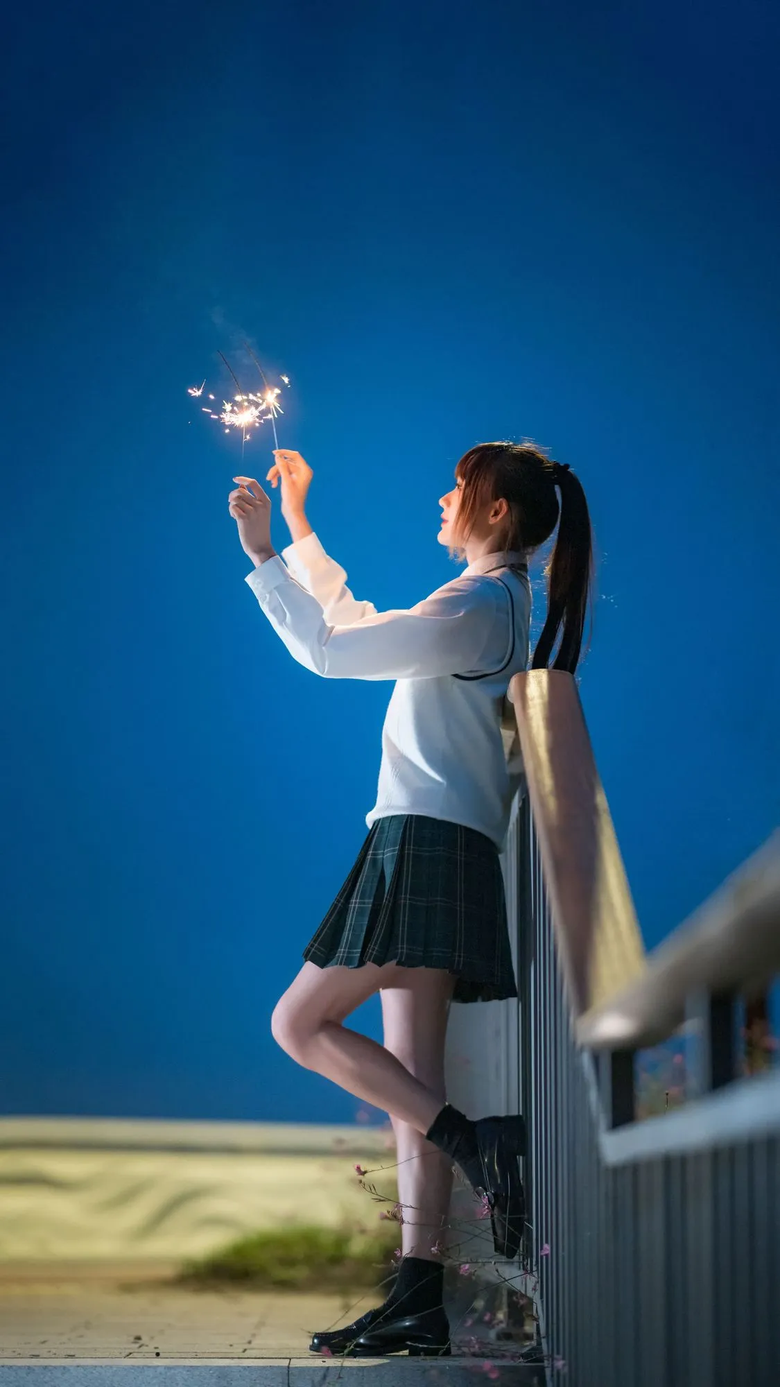 图片[5]-No.081-青草味的河堤 [25P]-coswz-cos王者
