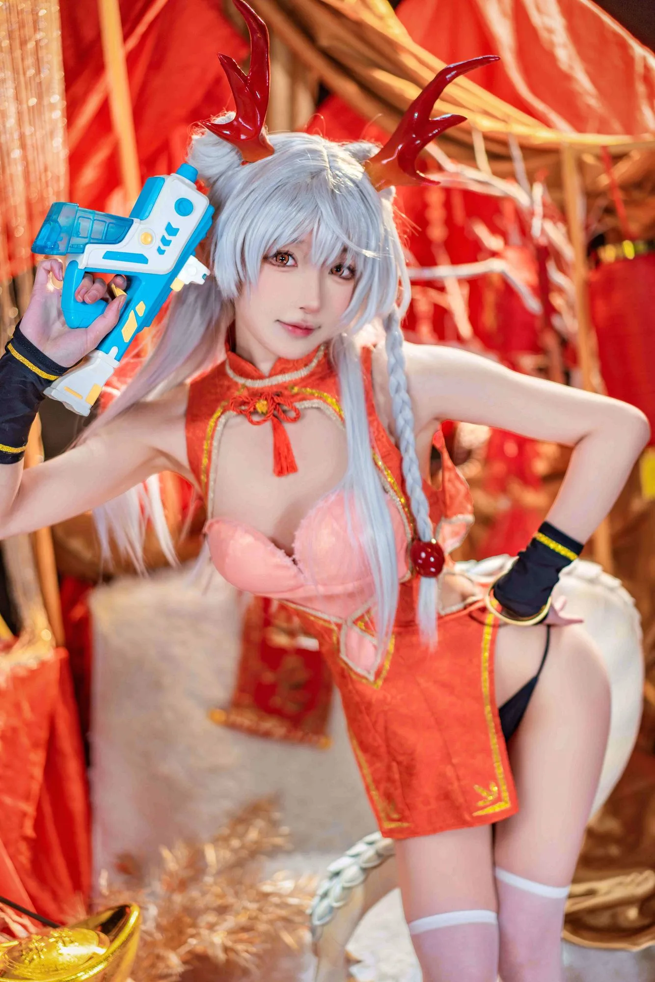 No.084 – 新春贺图 龙妹 [44P 1V]-图妖社