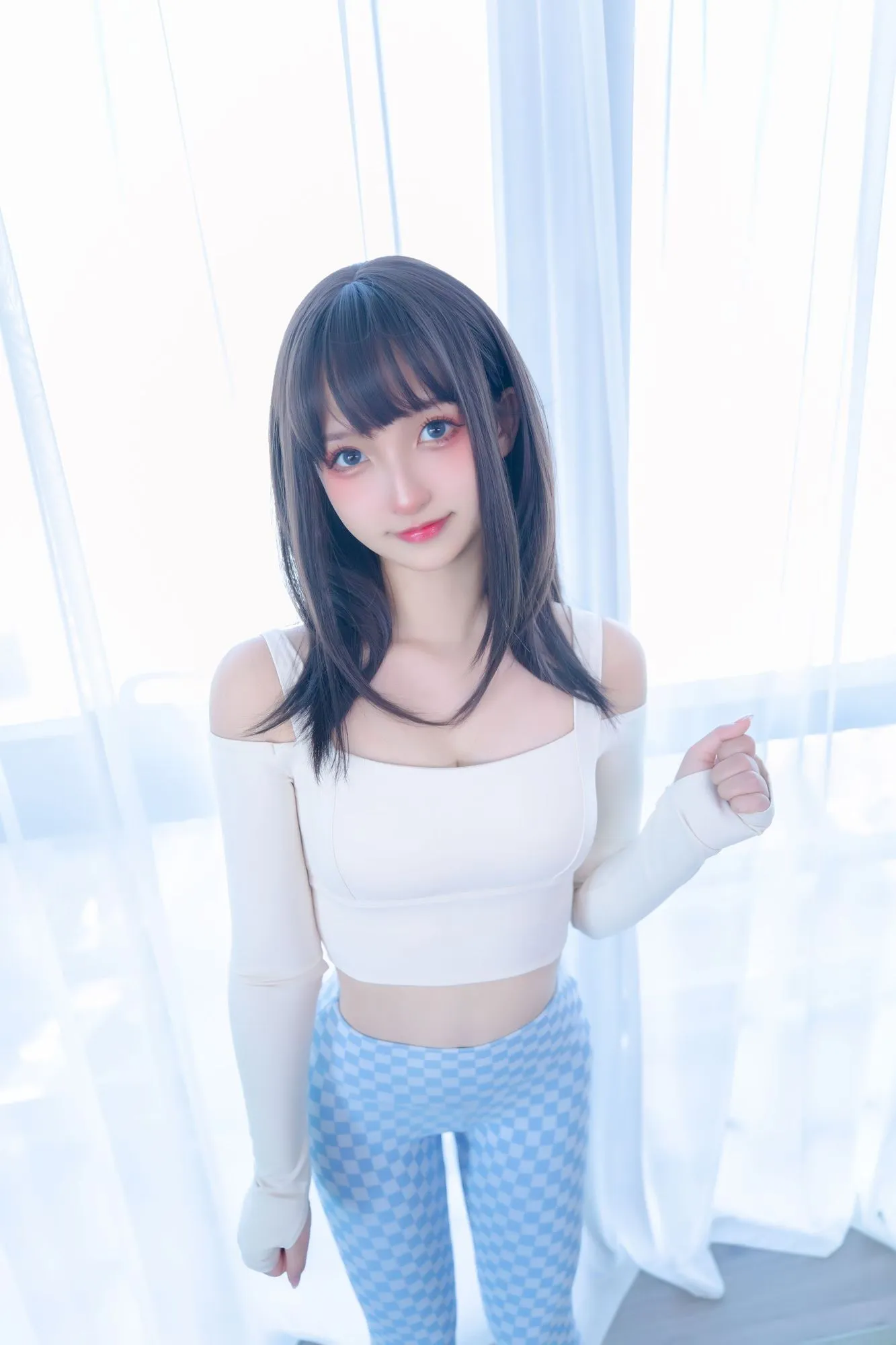 No.089-蓝白格 [75P]-图妖社
