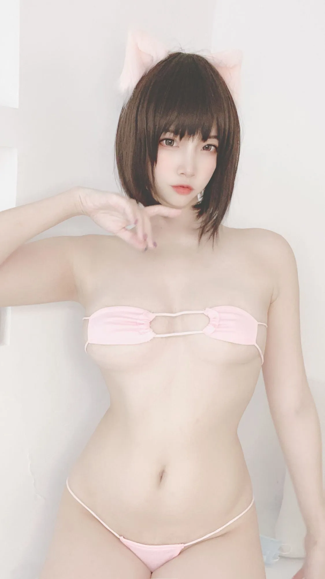 图片[2]-No.091-4月铁粉福利 猪猪比基尼自拍 [9P]-coswz-cos王者