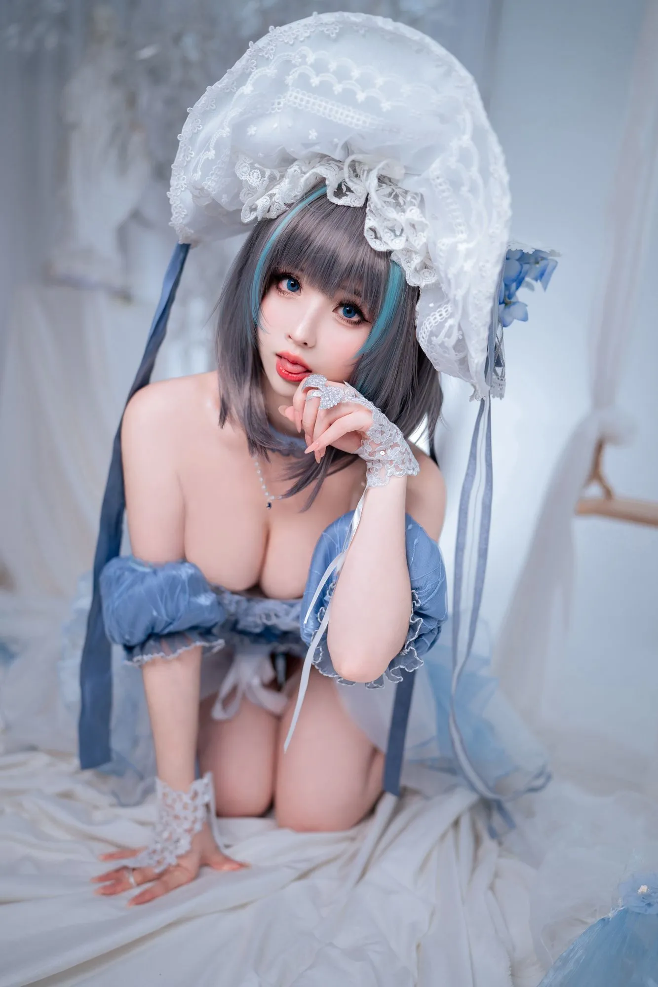 图片[3]-No.099-柴郡冰雪公主 [40P]-coswz-cos王者