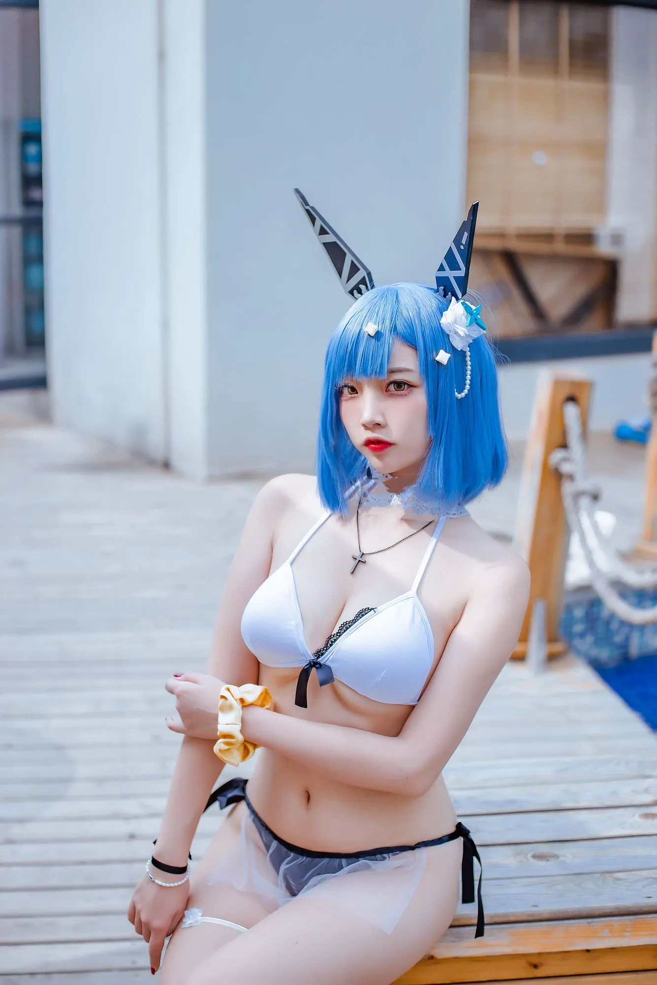 图片[3]-No.115-碧蓝航线 加斯科涅 [20P]-coswz-cos王者