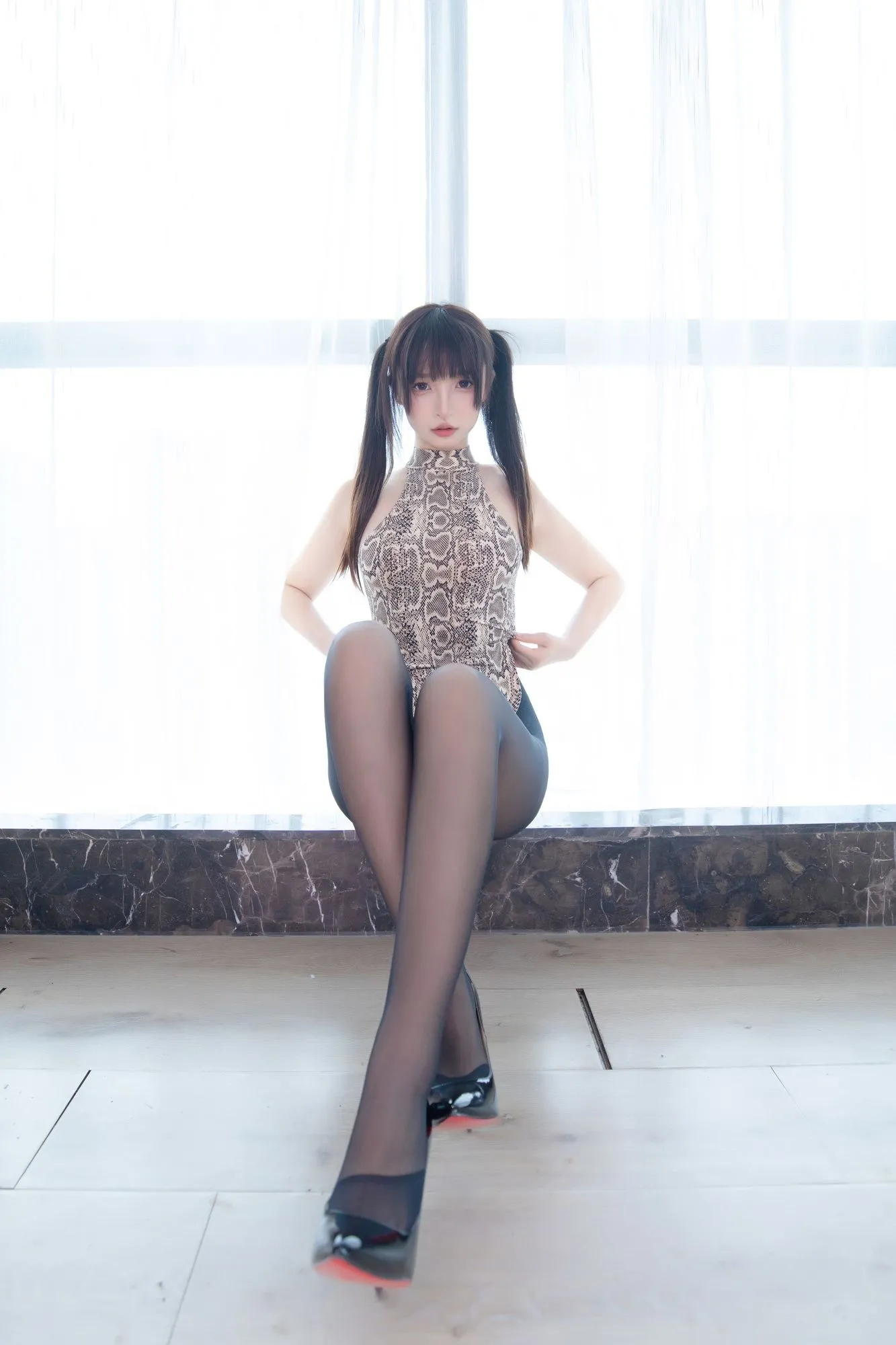 图片[5]-No.120-蟒纹旗袍 [75P]-coswz-cos王者
