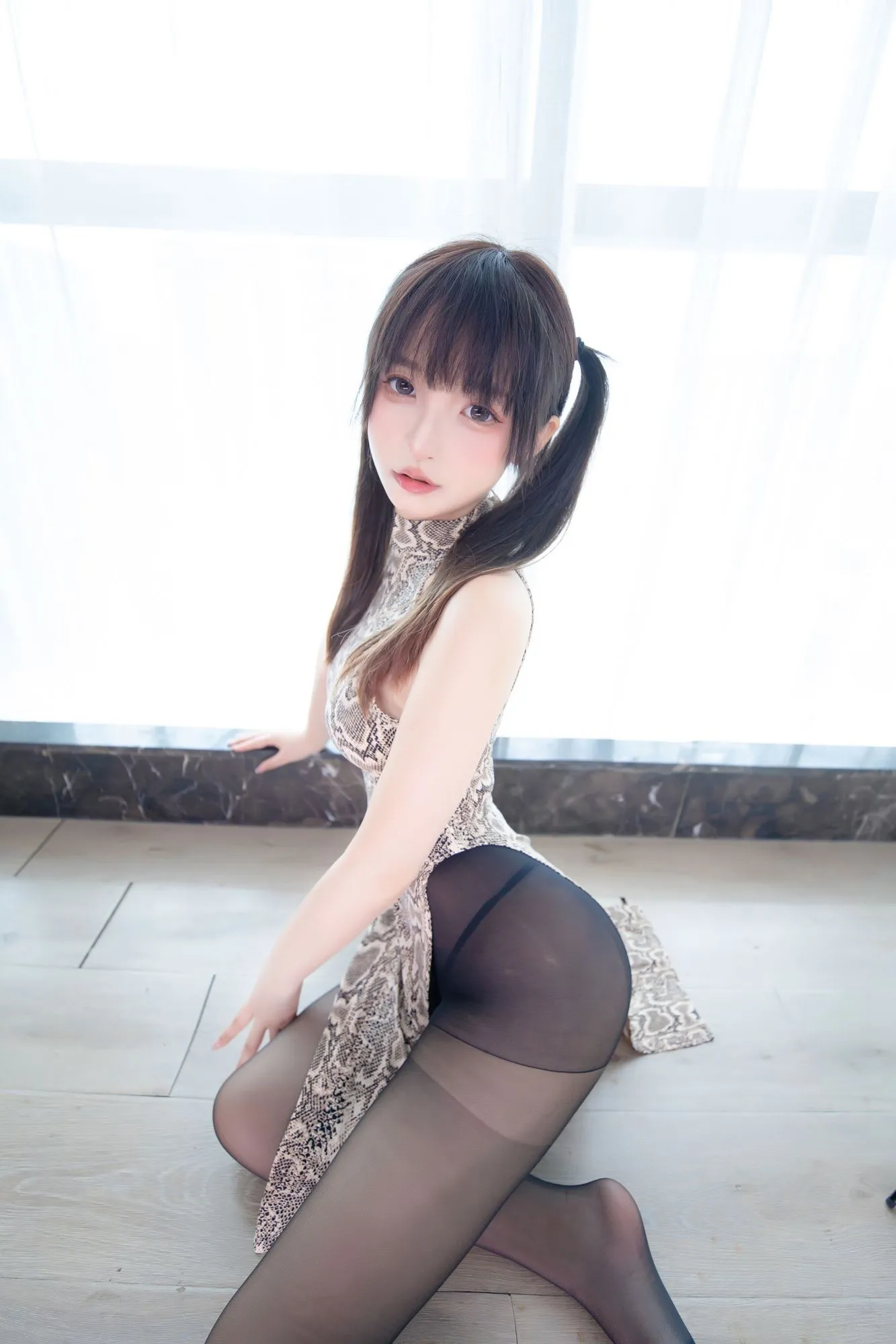 No.120-蟒纹旗袍 [75P]-图妖社