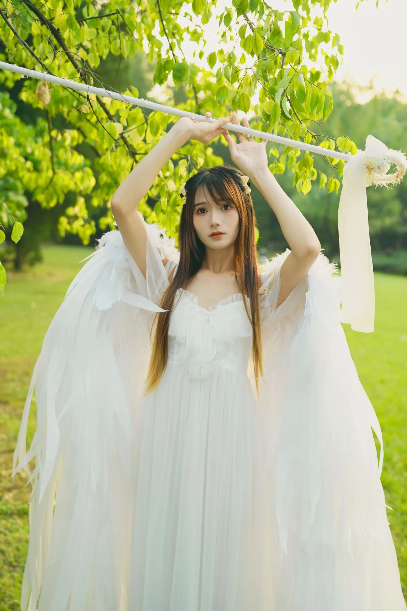 图片[4]-No.122 – 林中天使 [36P]-coswz-cos王者
