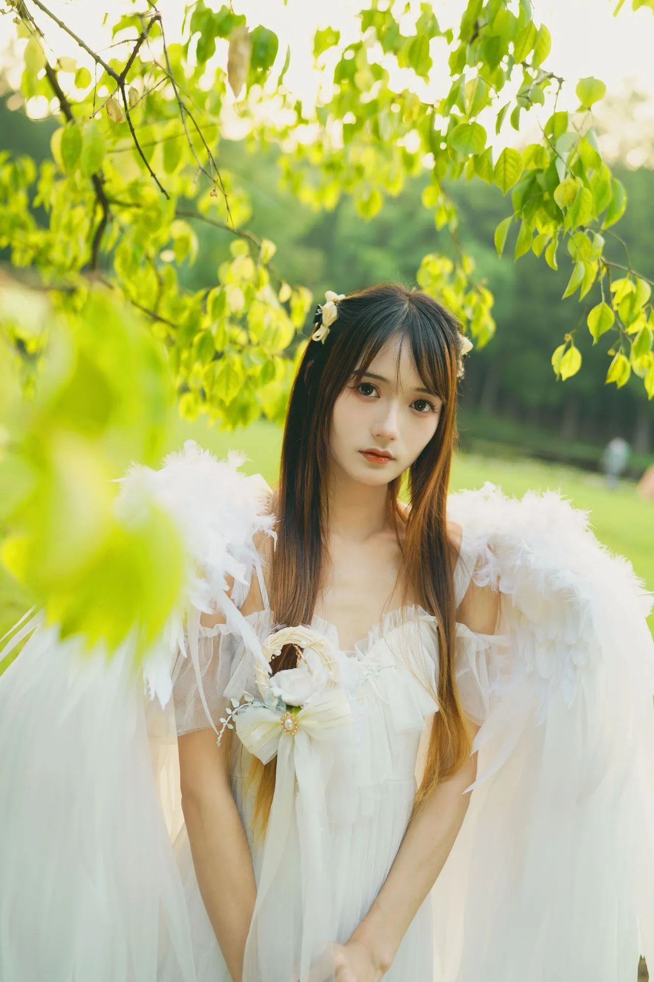 图片[5]-No.122 – 林中天使 [36P]-coswz-cos王者