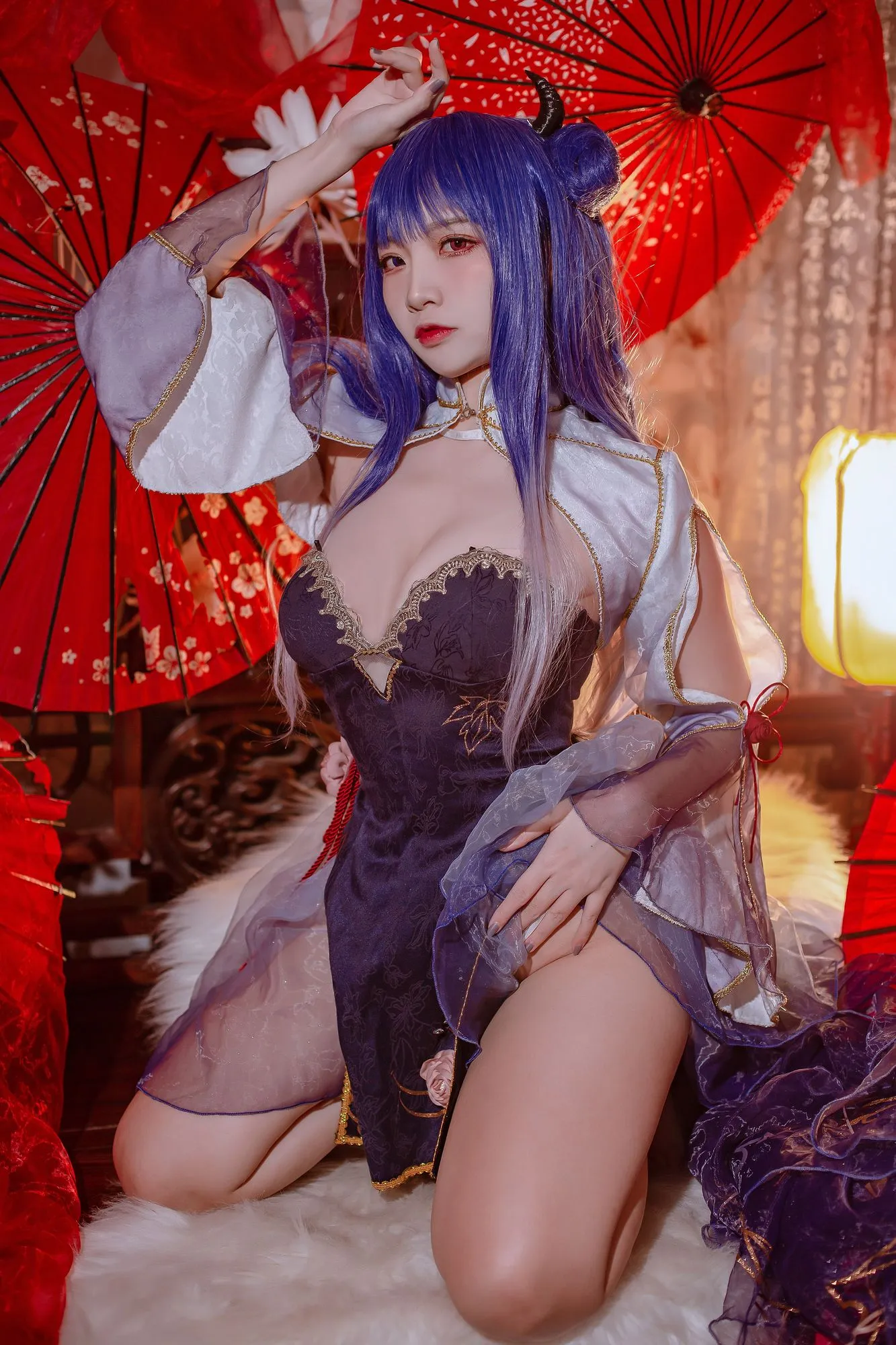 图片[2]-No.123-碧蓝航线 伊吹旗袍 [29P]-coswz-cos王者