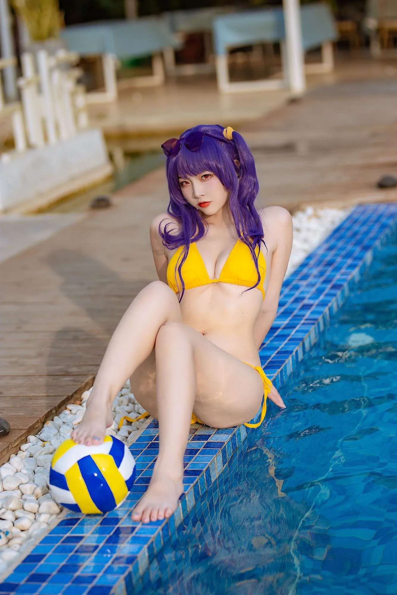 图片[5]-No.133-碧蓝波拉泳装 [20P]-coswz-cos王者