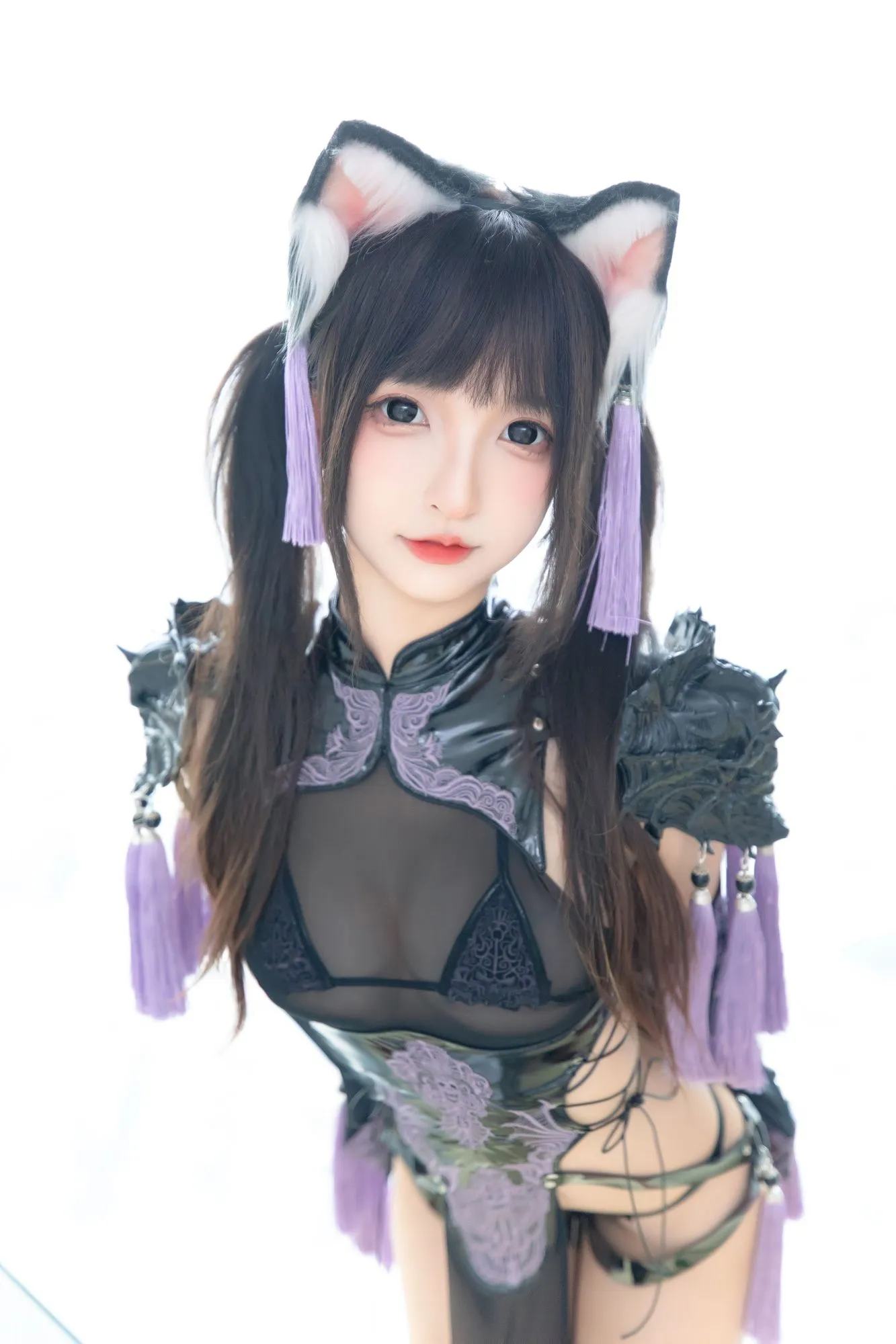 图片[5]-No.136-旗袍猫女 [75P 2V]-coswz-cos王者