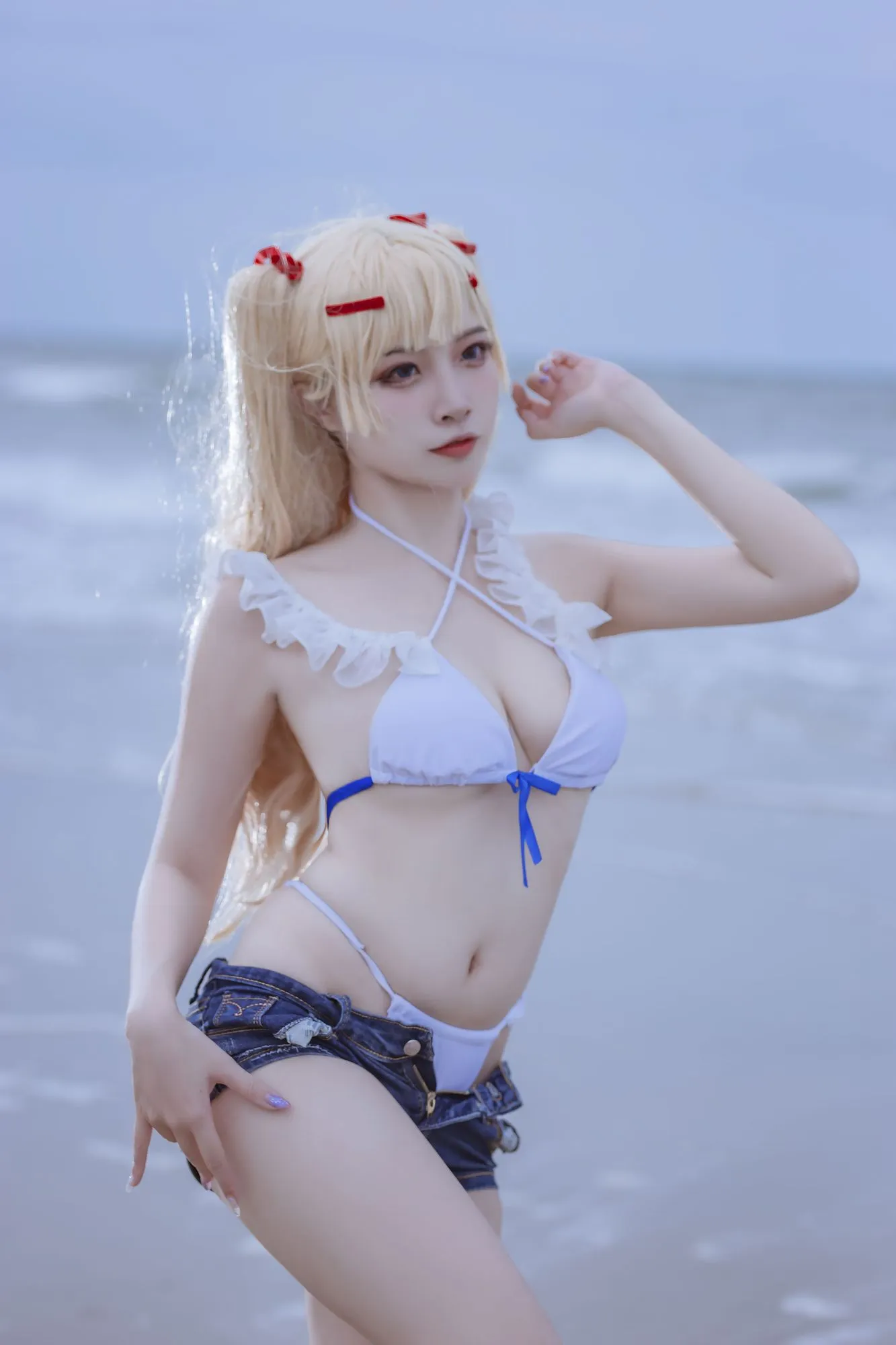 图片[3]-No.138-碧蓝苏塞克斯泳装 [20P]-coswz-cos王者