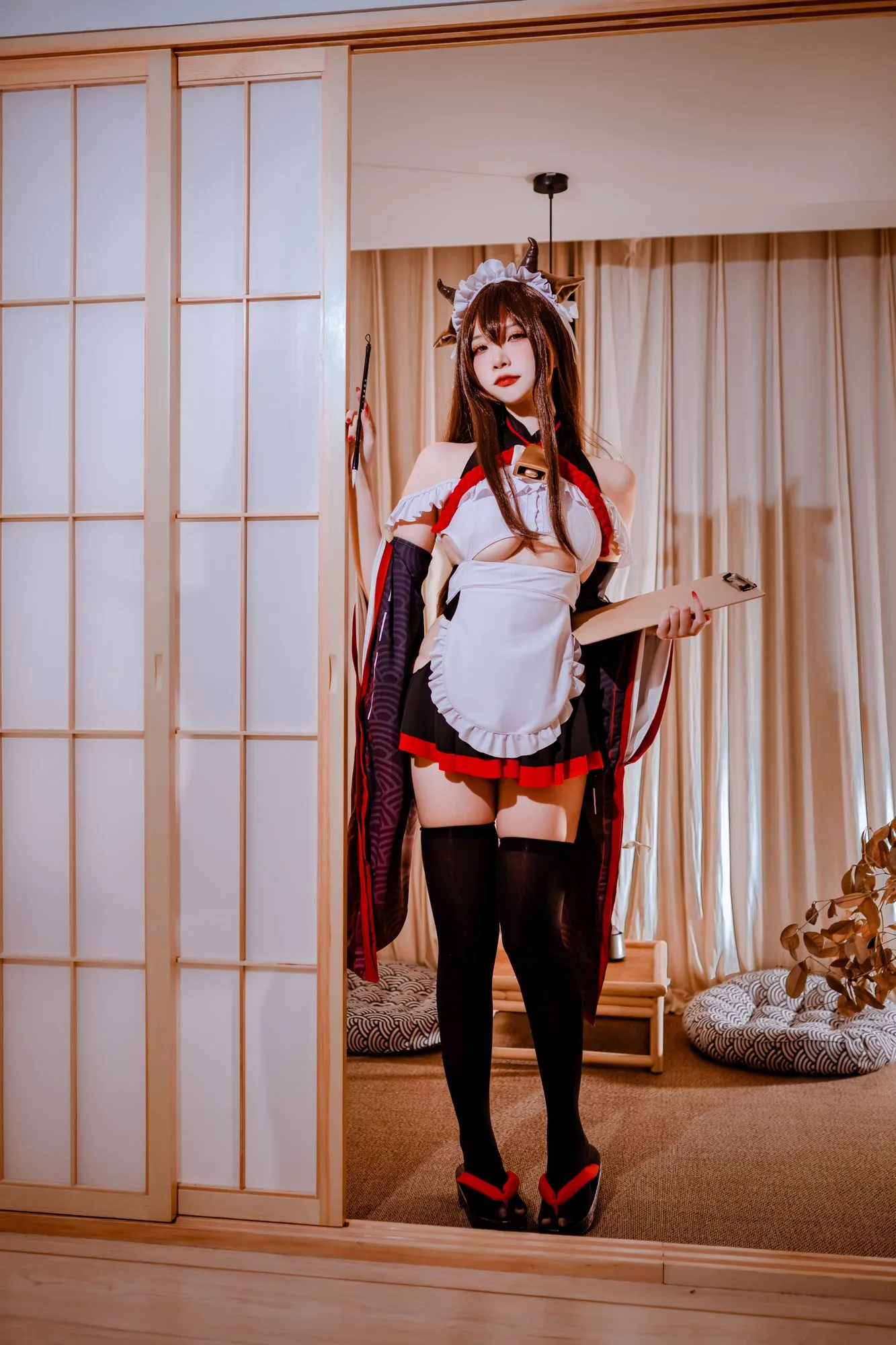 图片[3]-No.145 – 碧蓝樫野女仆 [33P]-coswz-cos王者