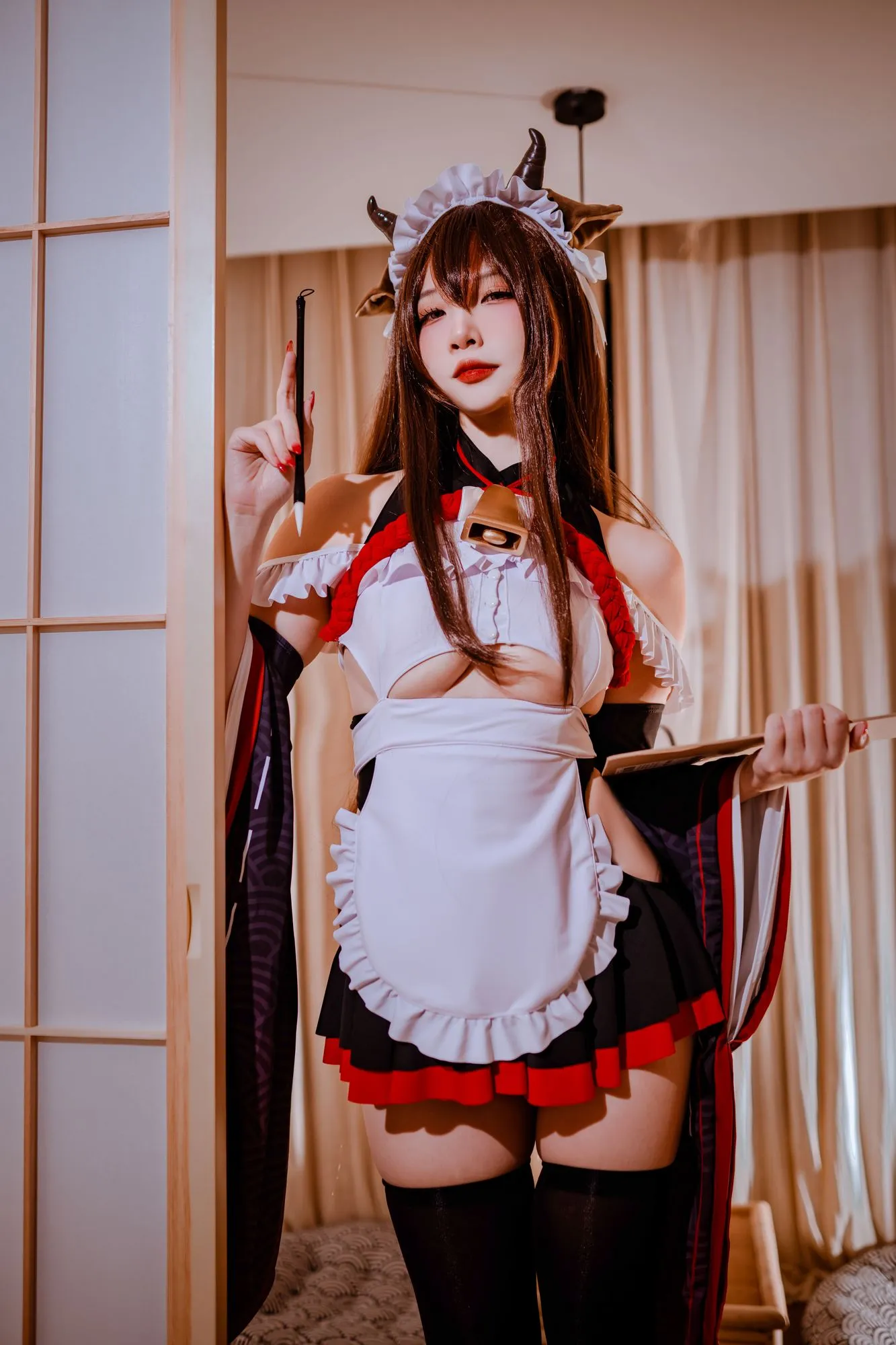 No.145 – 碧蓝樫野女仆 [33P]-图妖社