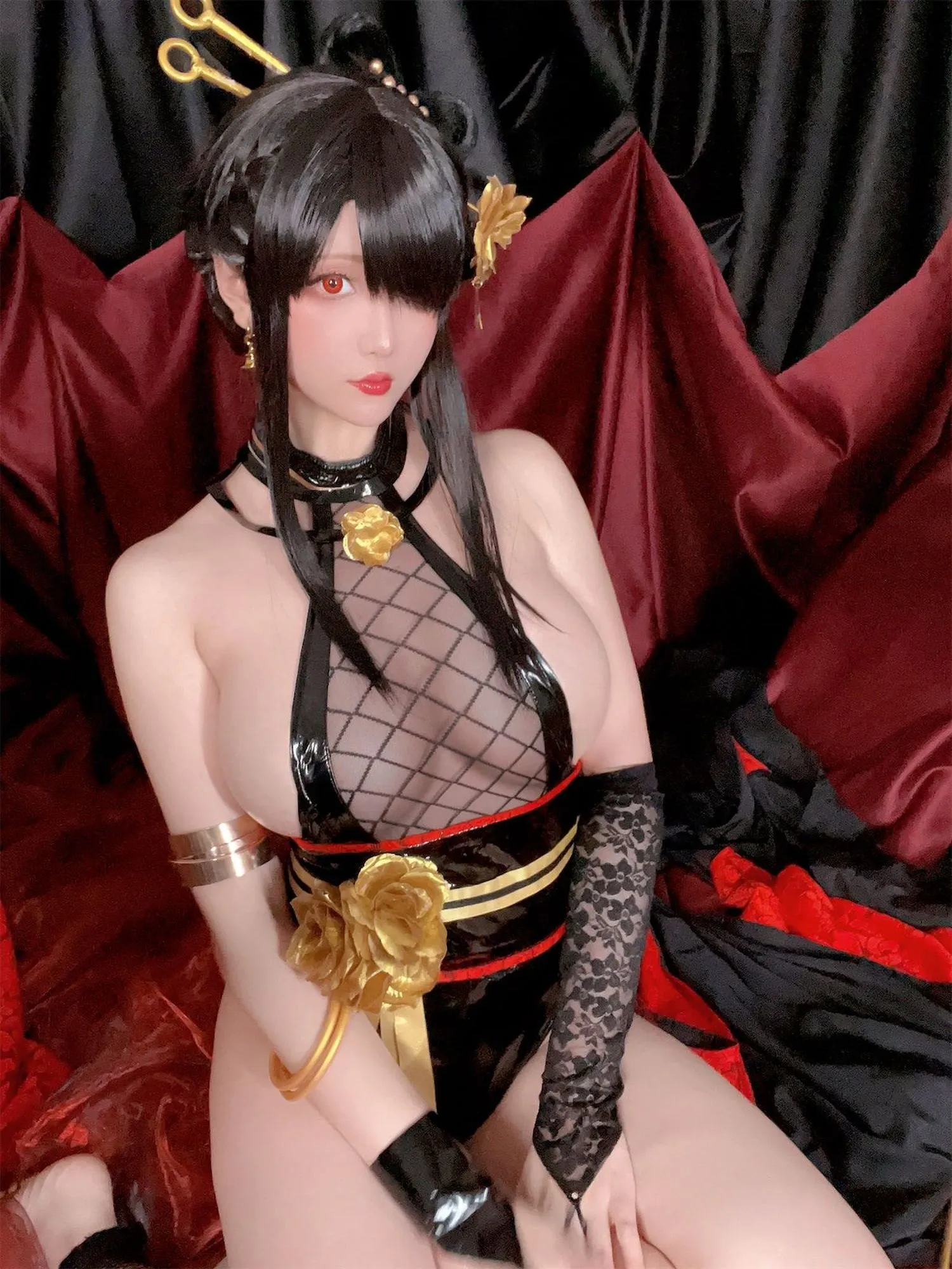 图片[4]-No.171-圣诞节 约尔3 同人和风战斗服 [78P 4V]-coswz-cos王者
