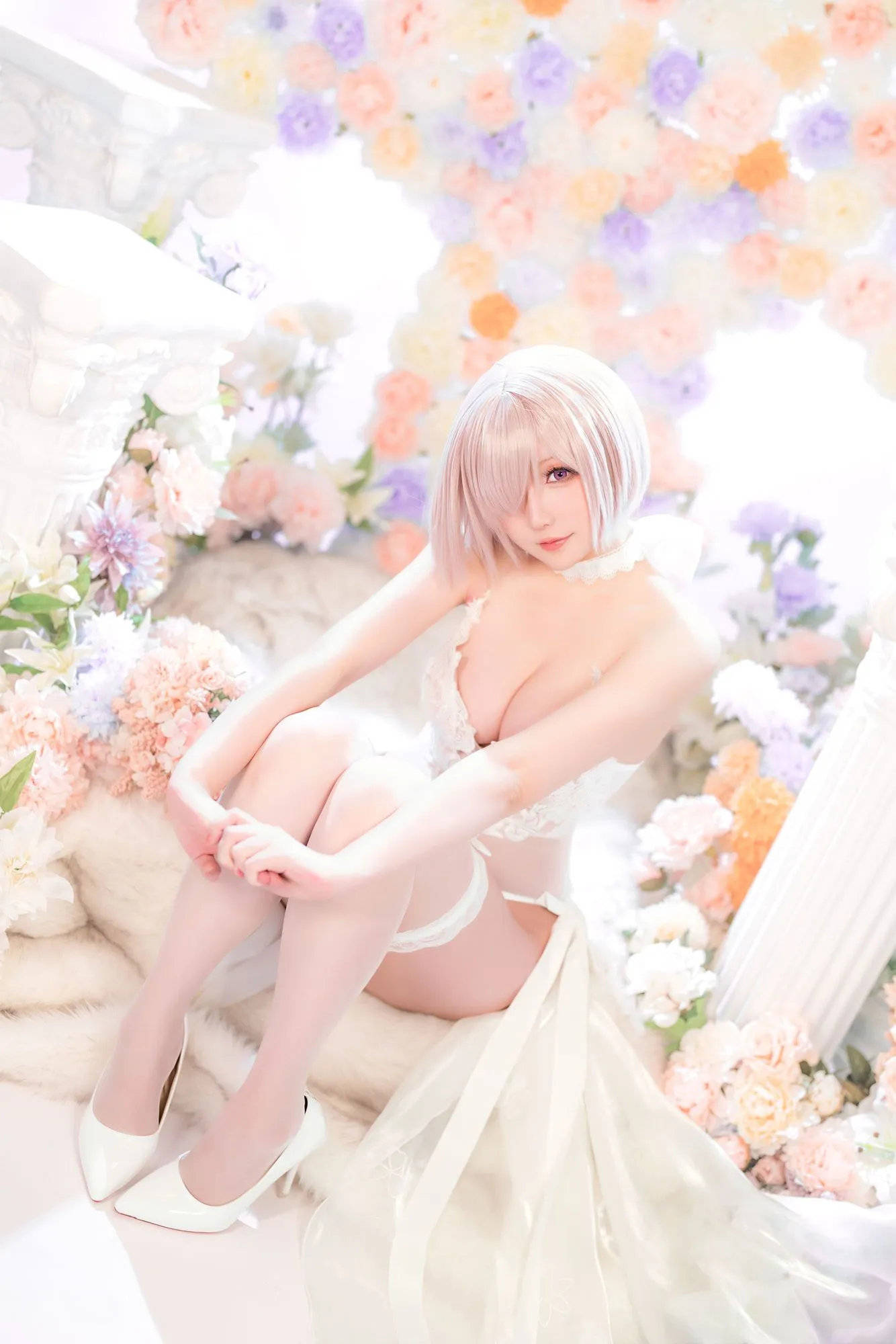 No.176-2023年03月计划C FGO 玛修婚纱 [78P 1V]-图妖社
