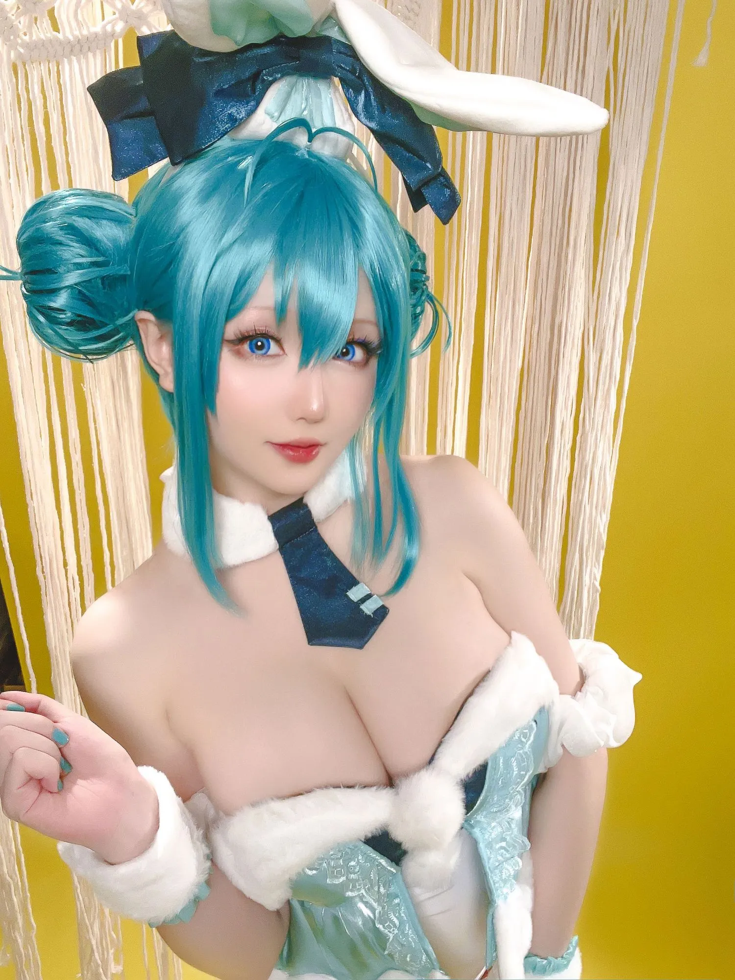 图片[2]-No.195 – 2023年09月计划A Miku 白兔女郎 [77P 1V]-coswz-cos王者