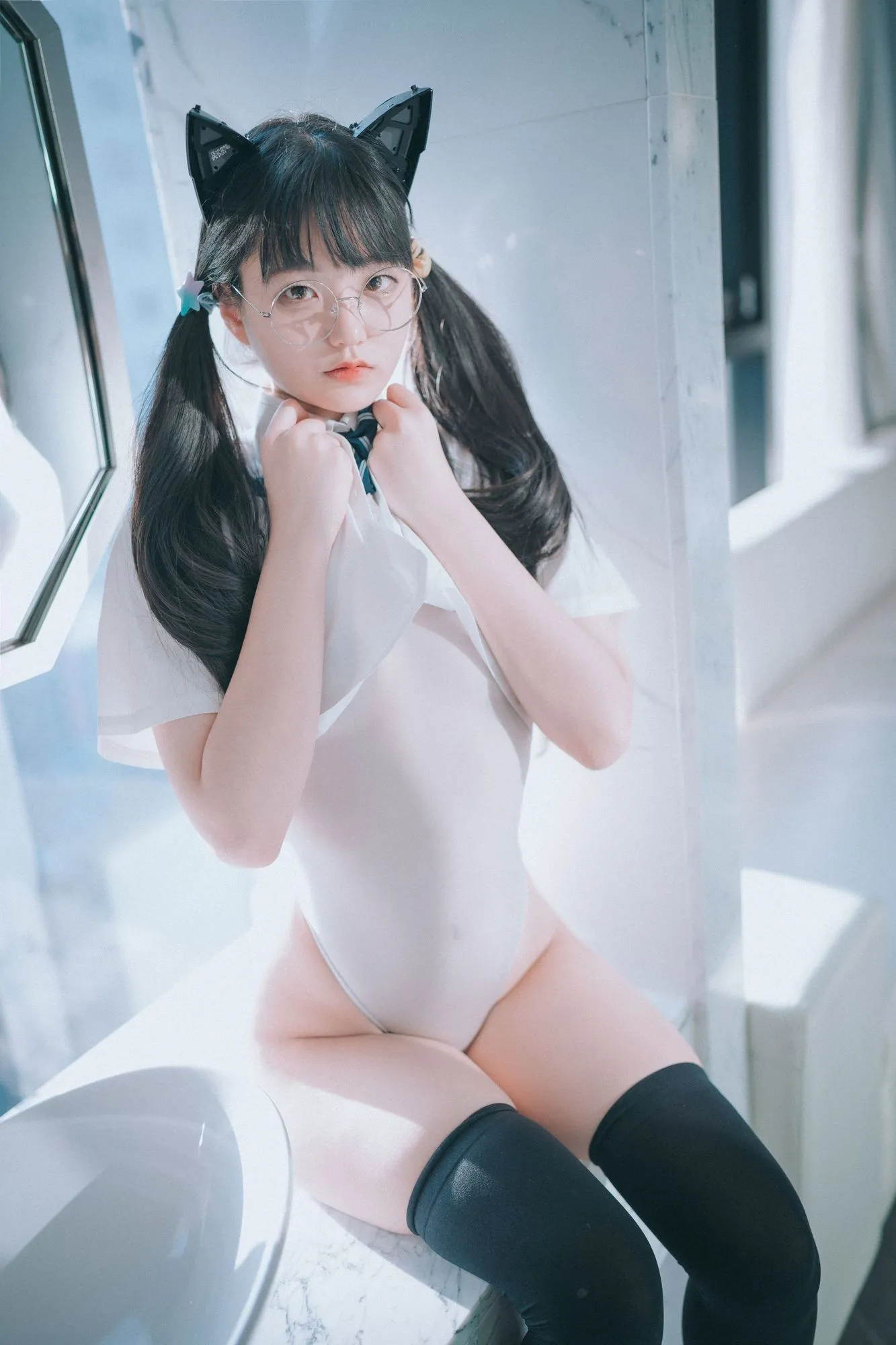 图片[5]-No.019-[DJAWA] Swimming Lessons #7 [130P] – Normal [64P]-coswz-cos王者