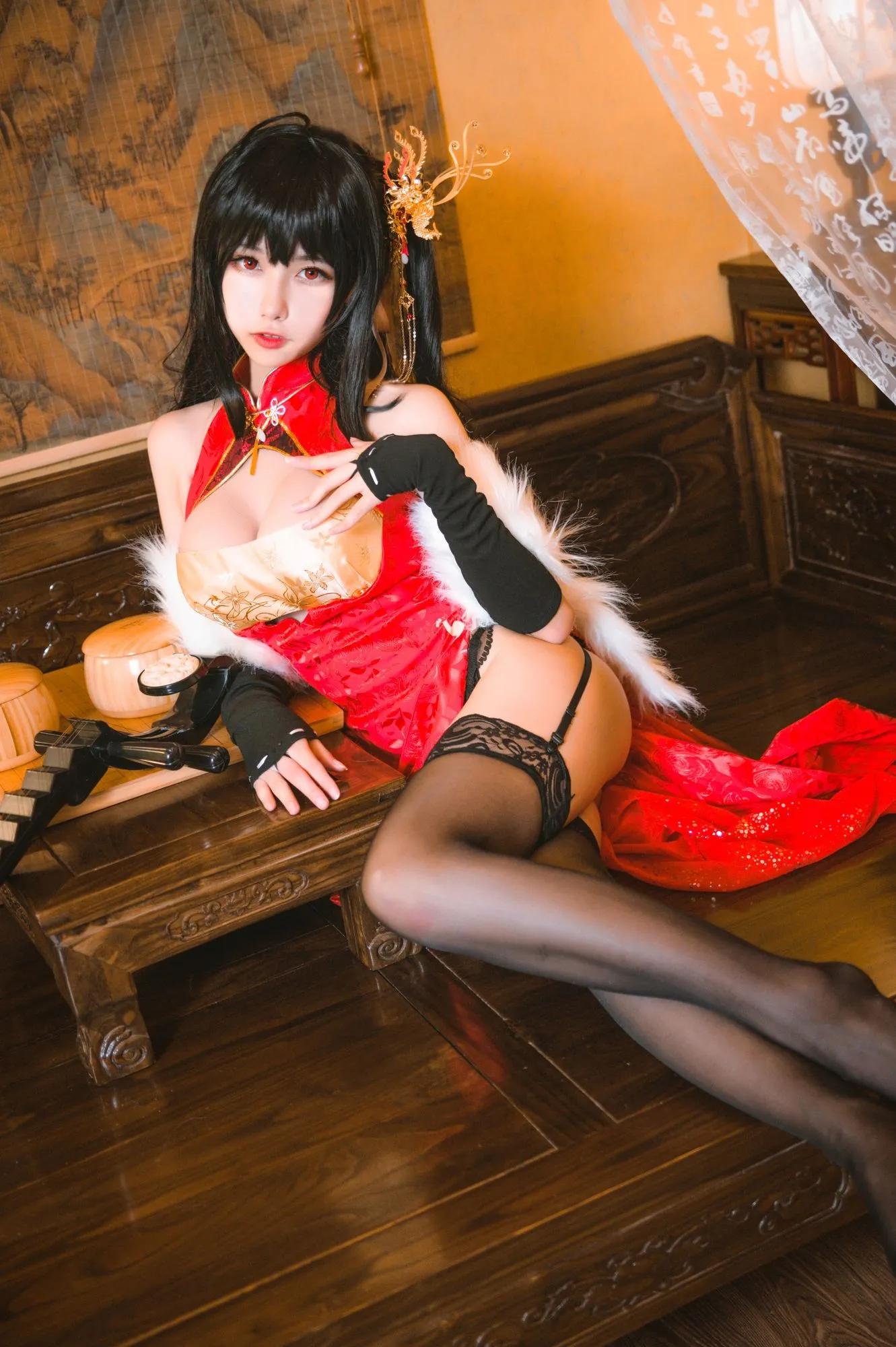 图片[3]-No.023-真爱 大凤本子 4套 [107P] – 旗袍 [20P]-coswz-cos王者