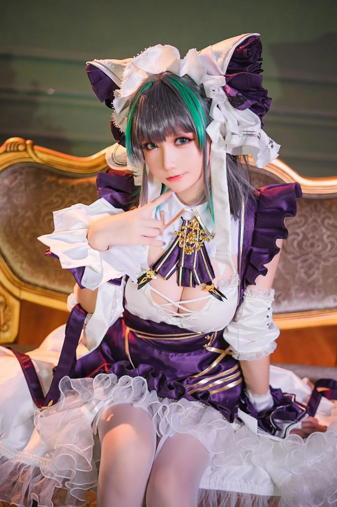 No.079-R-Maid 电子图包（含7套）– 柴郡 [15P] - 图妖社-图妖社
