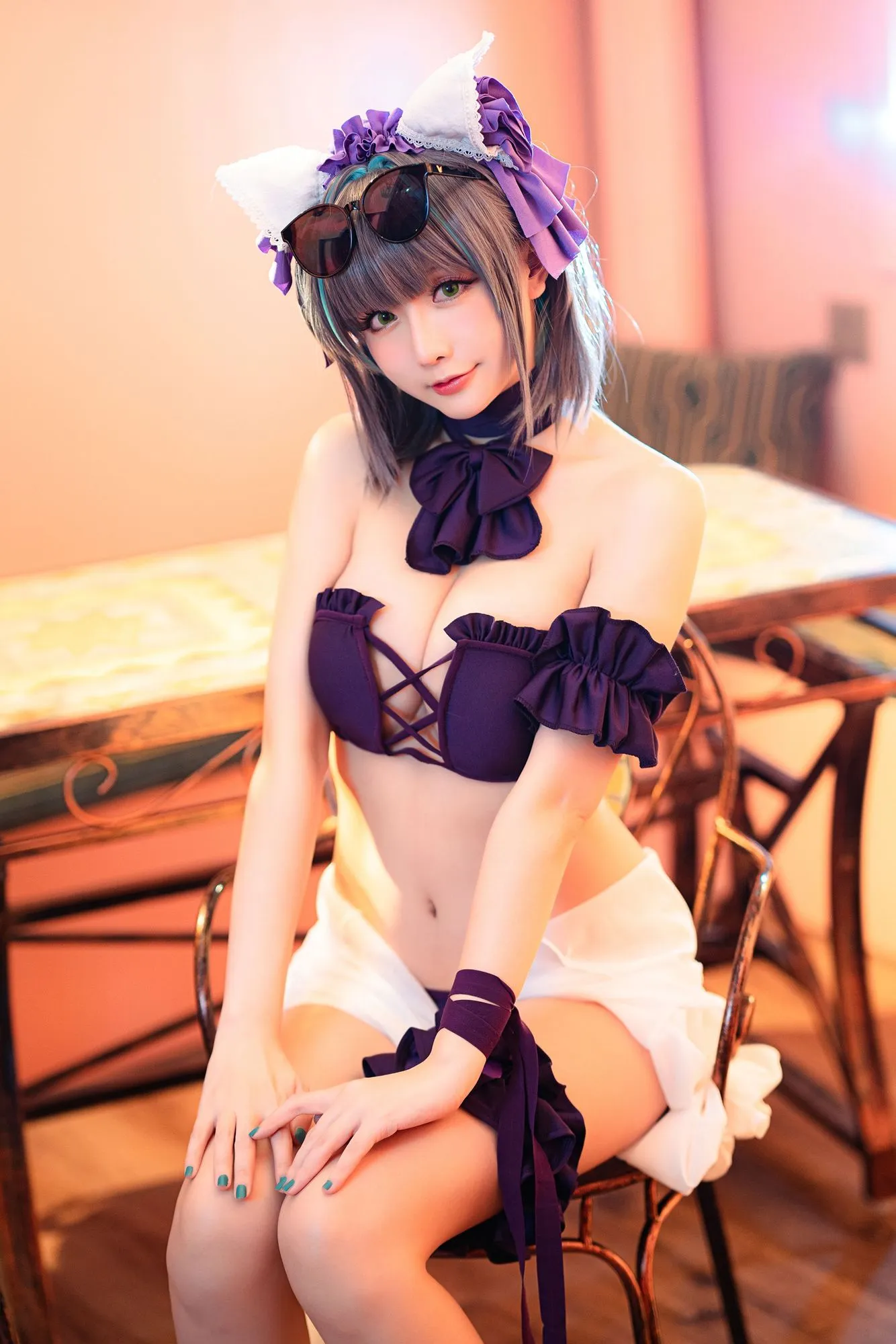 No.079-R-Maid 电子图包（含7套）– 柴郡泳装 [35P]-图妖社