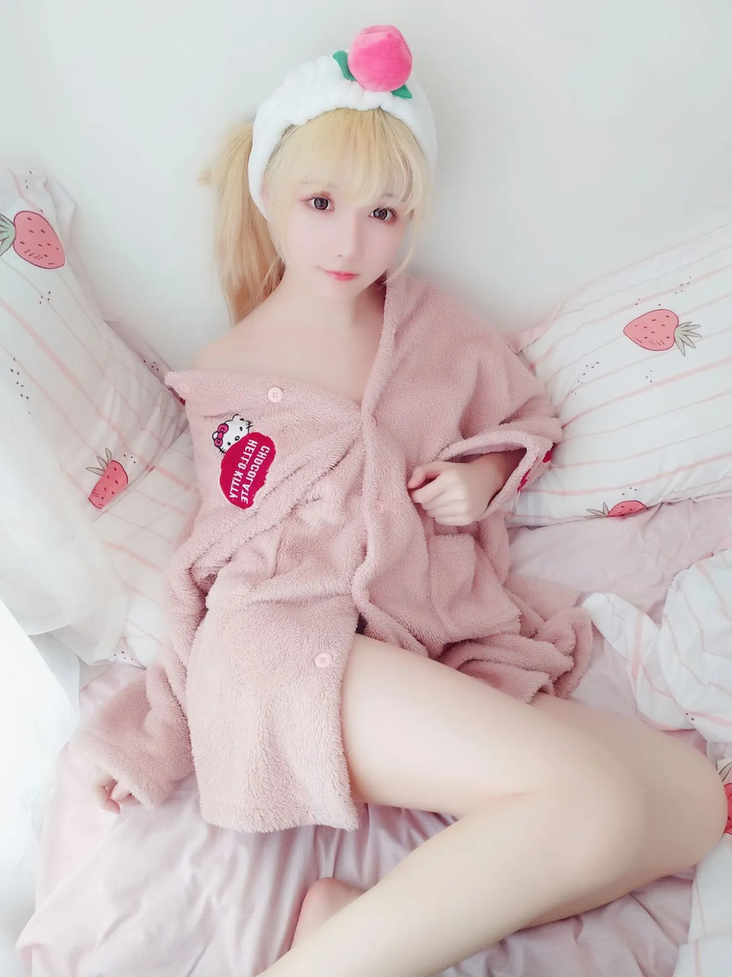 图片[6]-No.001-粉红泡泡包 – 桃味KITTY [16P]-coswz-cos王者
