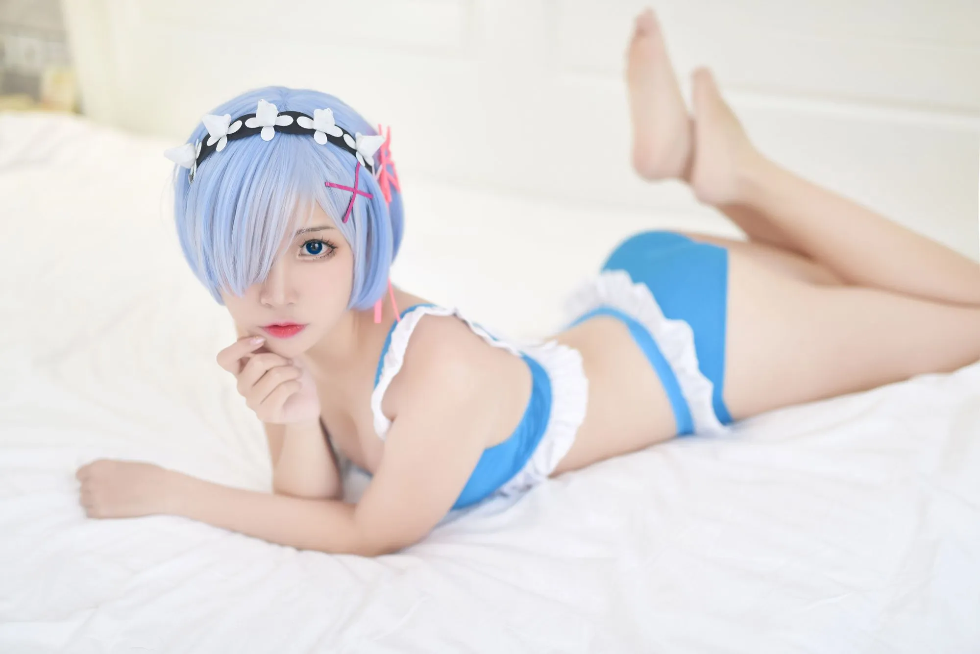 图片[3]-No.063-蕾姆1号本 – 泳衣1 [3P]-coswz-cos王者
