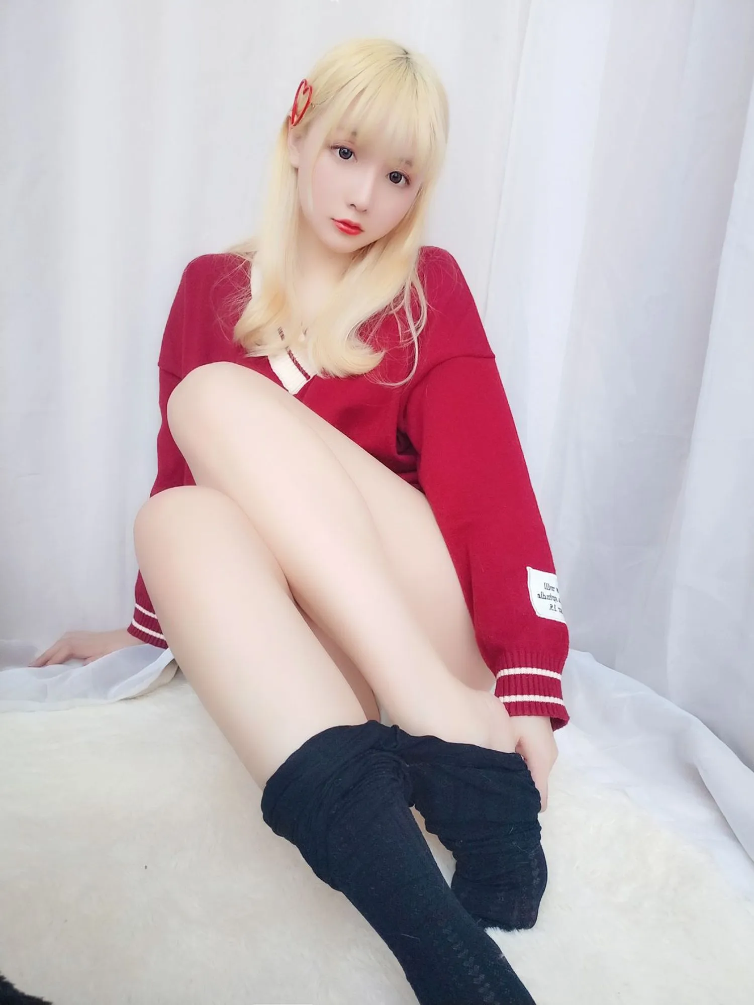 图片[6]-No.008-玫瑰月光包 – 玫瑰味黑丝 [26P]-coswz-cos王者