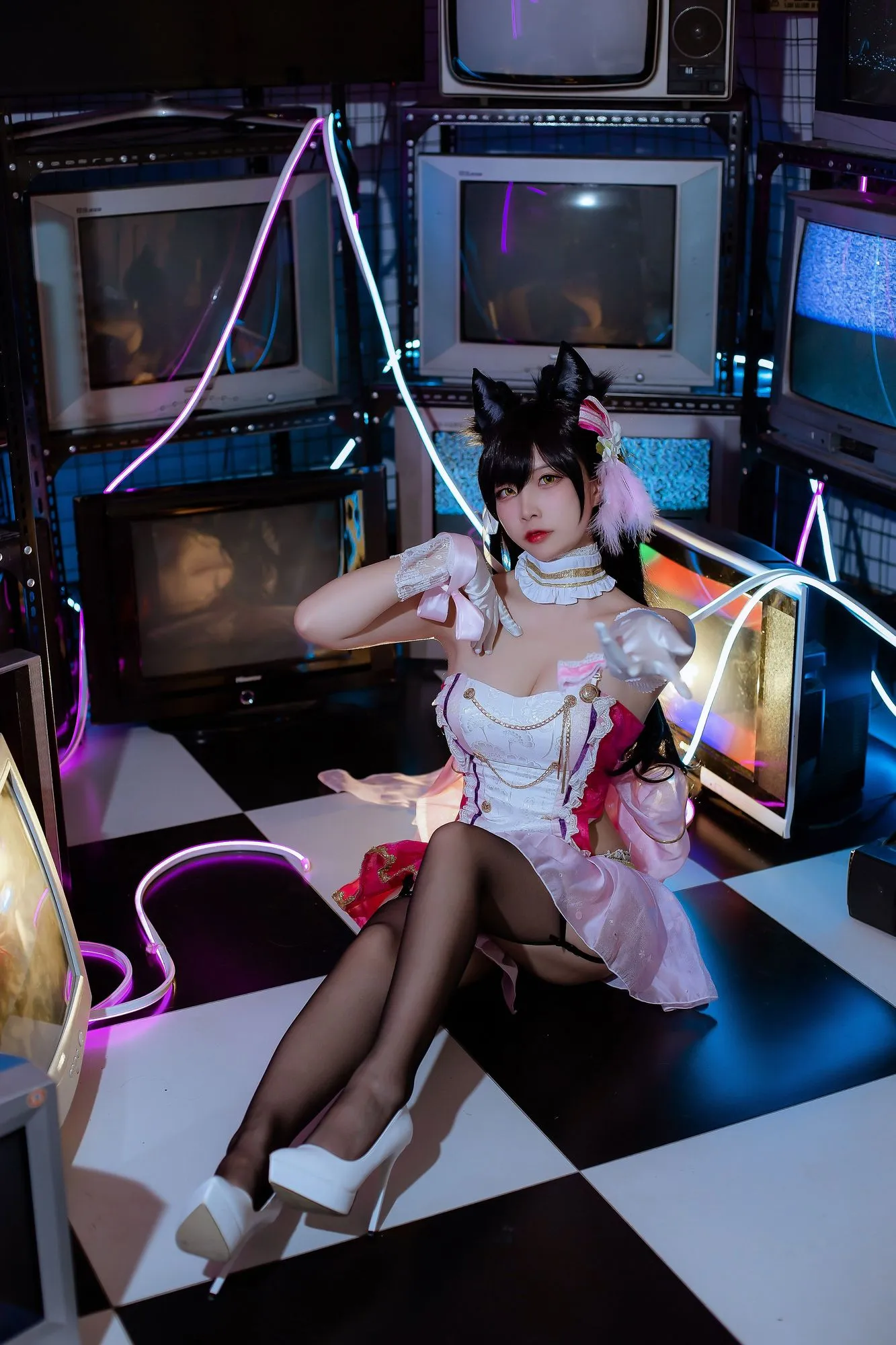 No.088-犬之眷图包（含6套）– 碧蓝爱宕打歌服 [14P]-图妖社