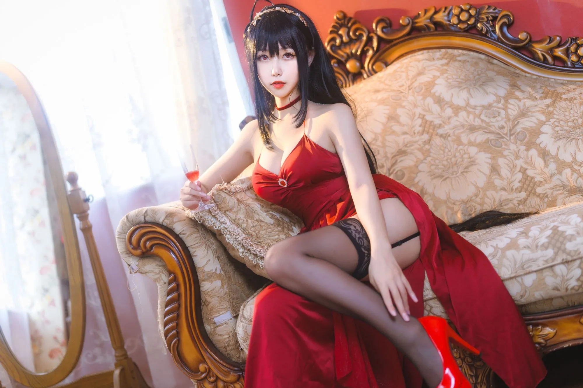 图片[3]-No.023-真爱 大凤本子 4套 – 礼服 [18P]-coswz-cos王者