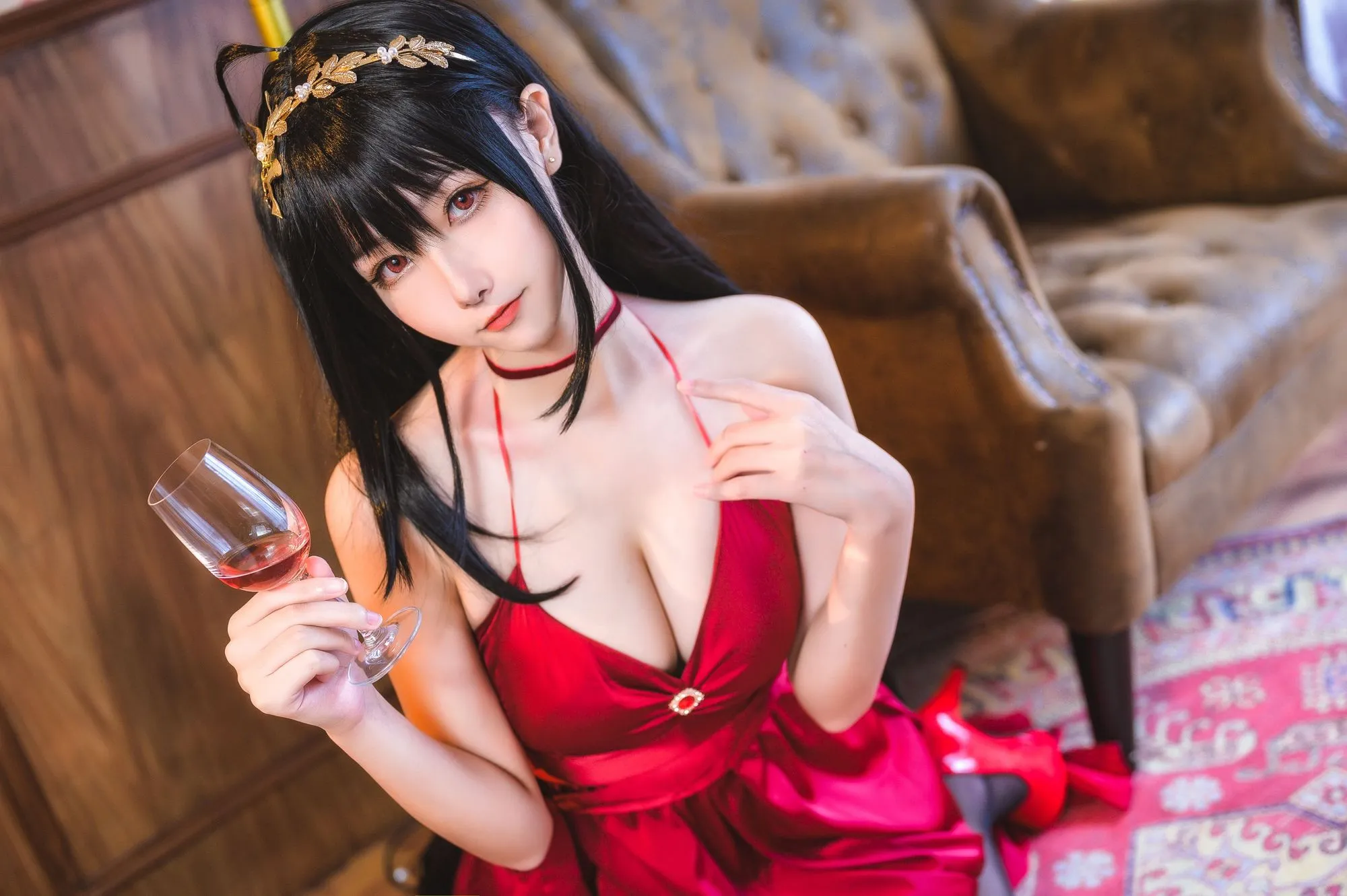 图片[5]-No.023-真爱 大凤本子 4套 – 礼服 [18P]-coswz-cos王者