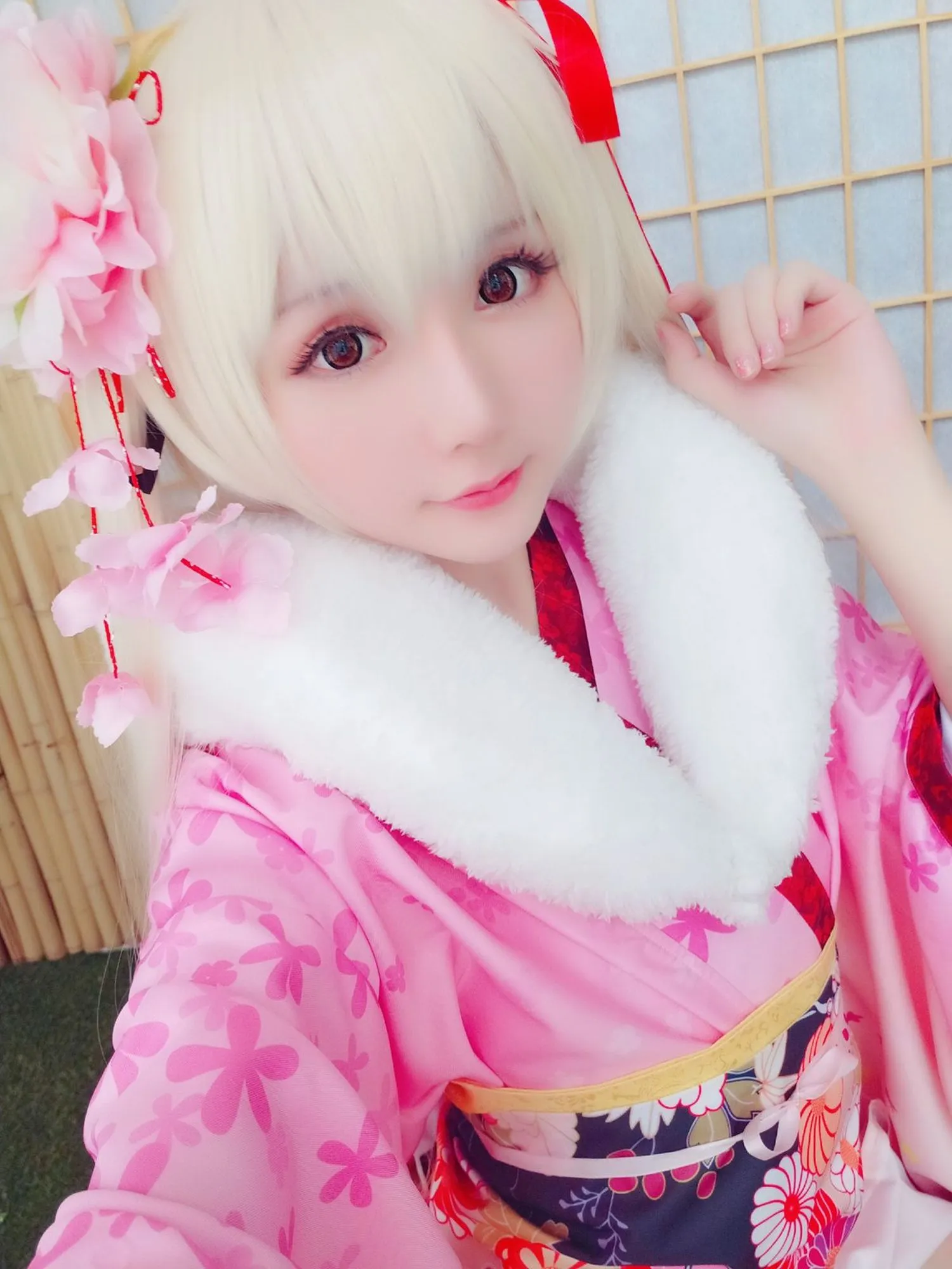 图片[2]-No.001-粉红泡泡包 – 穹和服 [9P]-coswz-cos王者