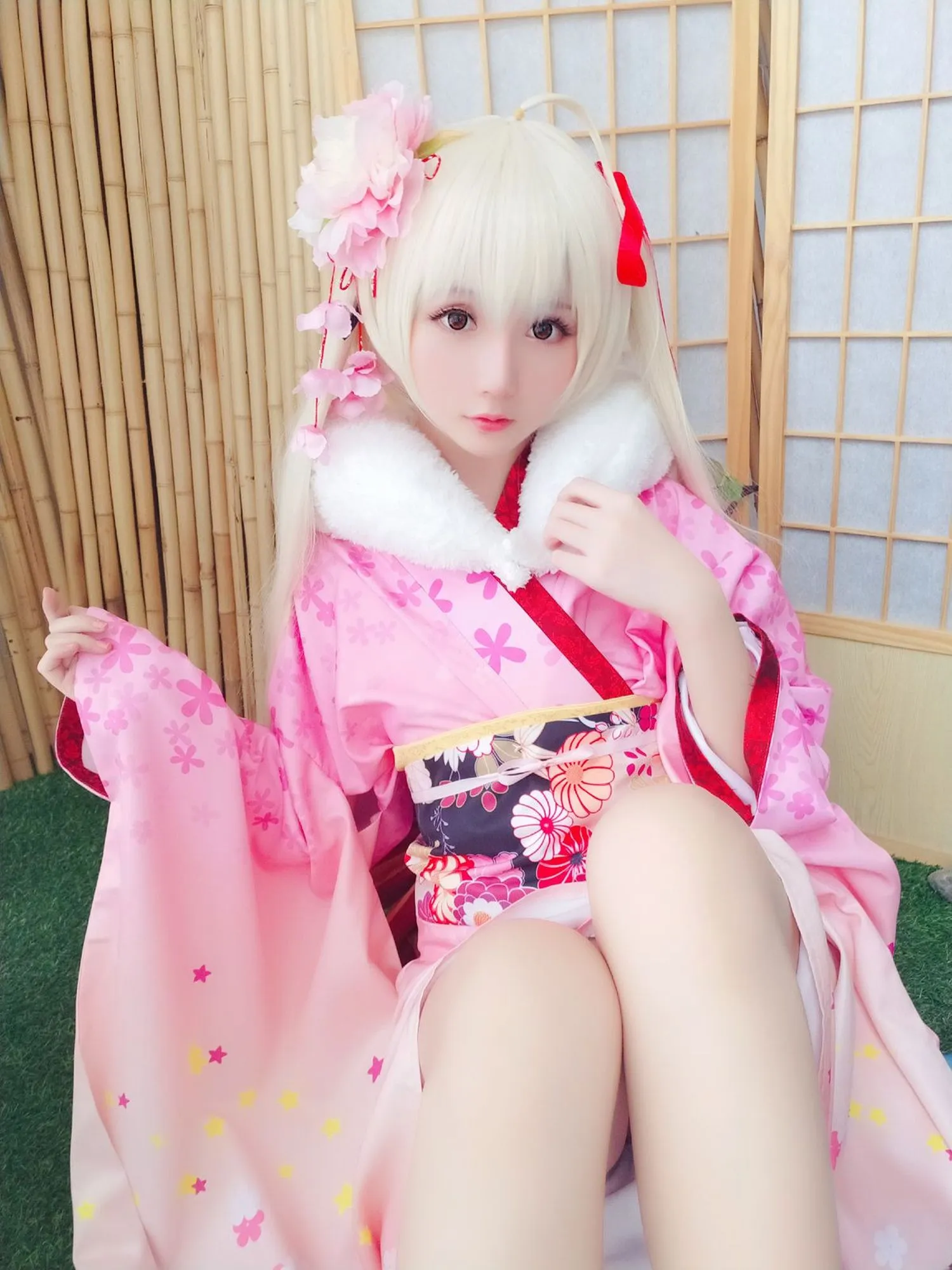 No.001-粉红泡泡包 – 穹和服 [9P]-图妖社