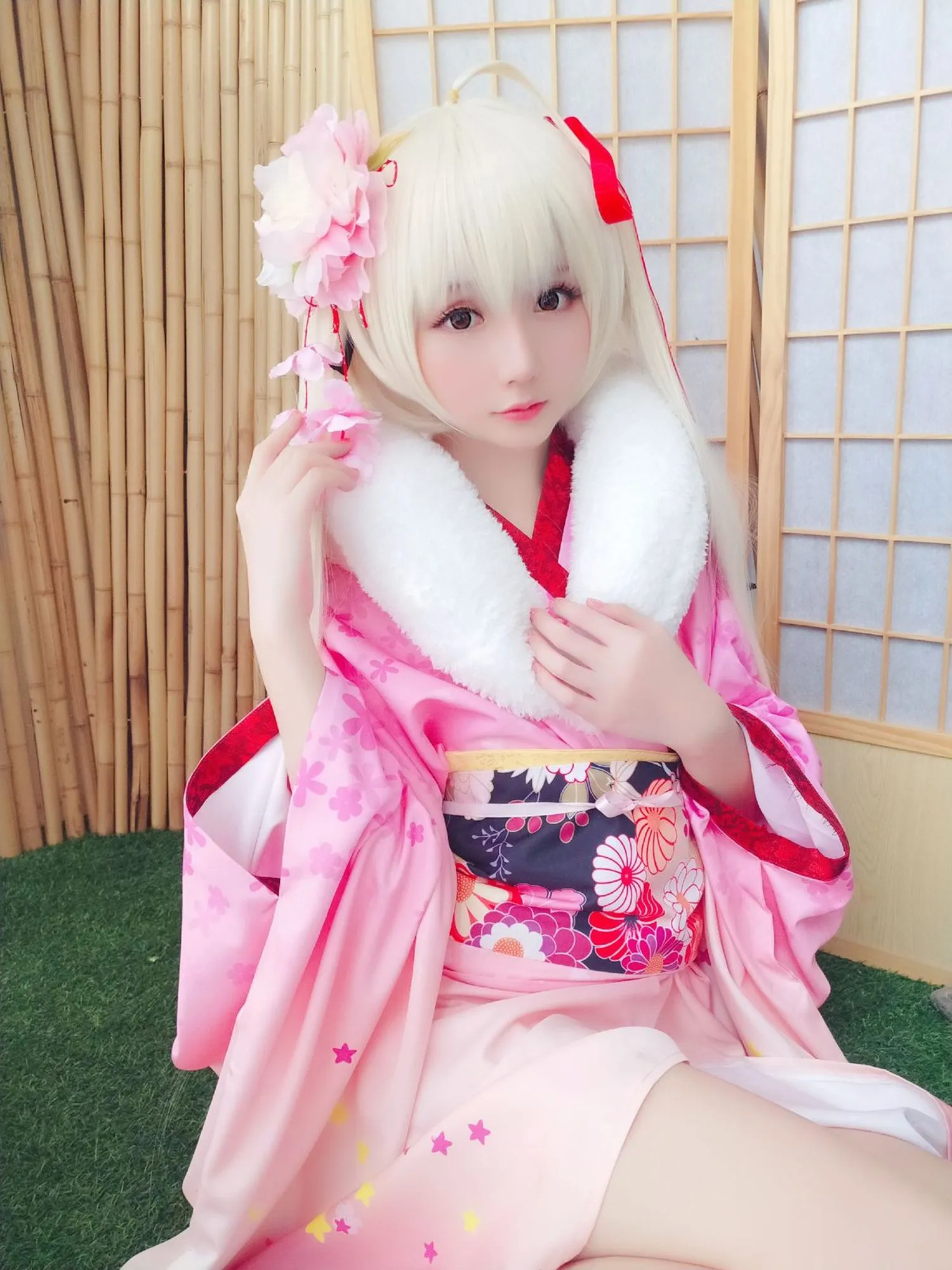 图片[5]-No.001-粉红泡泡包 – 穹和服 [9P]-coswz-cos王者