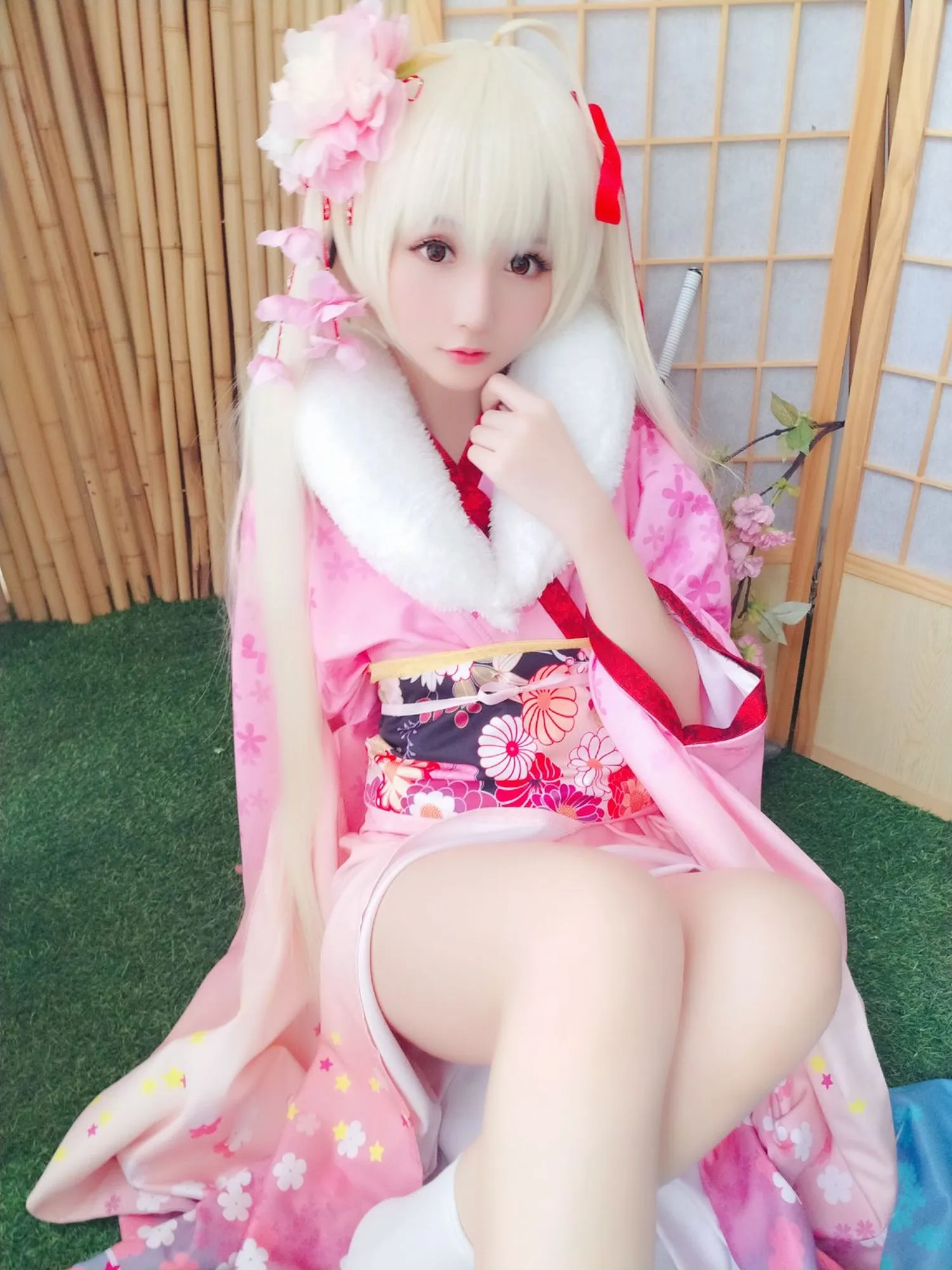 图片[4]-No.001-粉红泡泡包 – 穹和服 [9P]-coswz-cos王者
