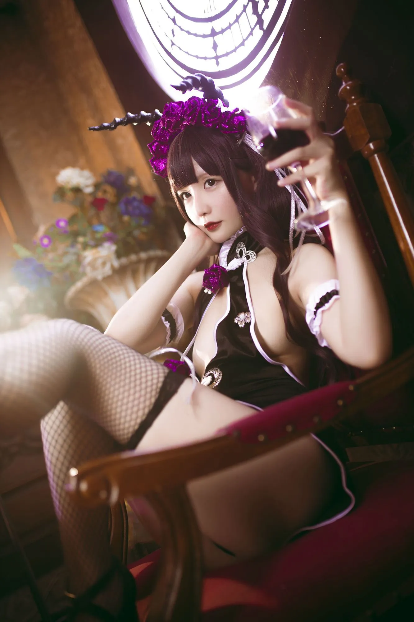 图片[5]-No.064-花鸟风月 包 – 花与旗袍 [100P]-coswz-cos王者