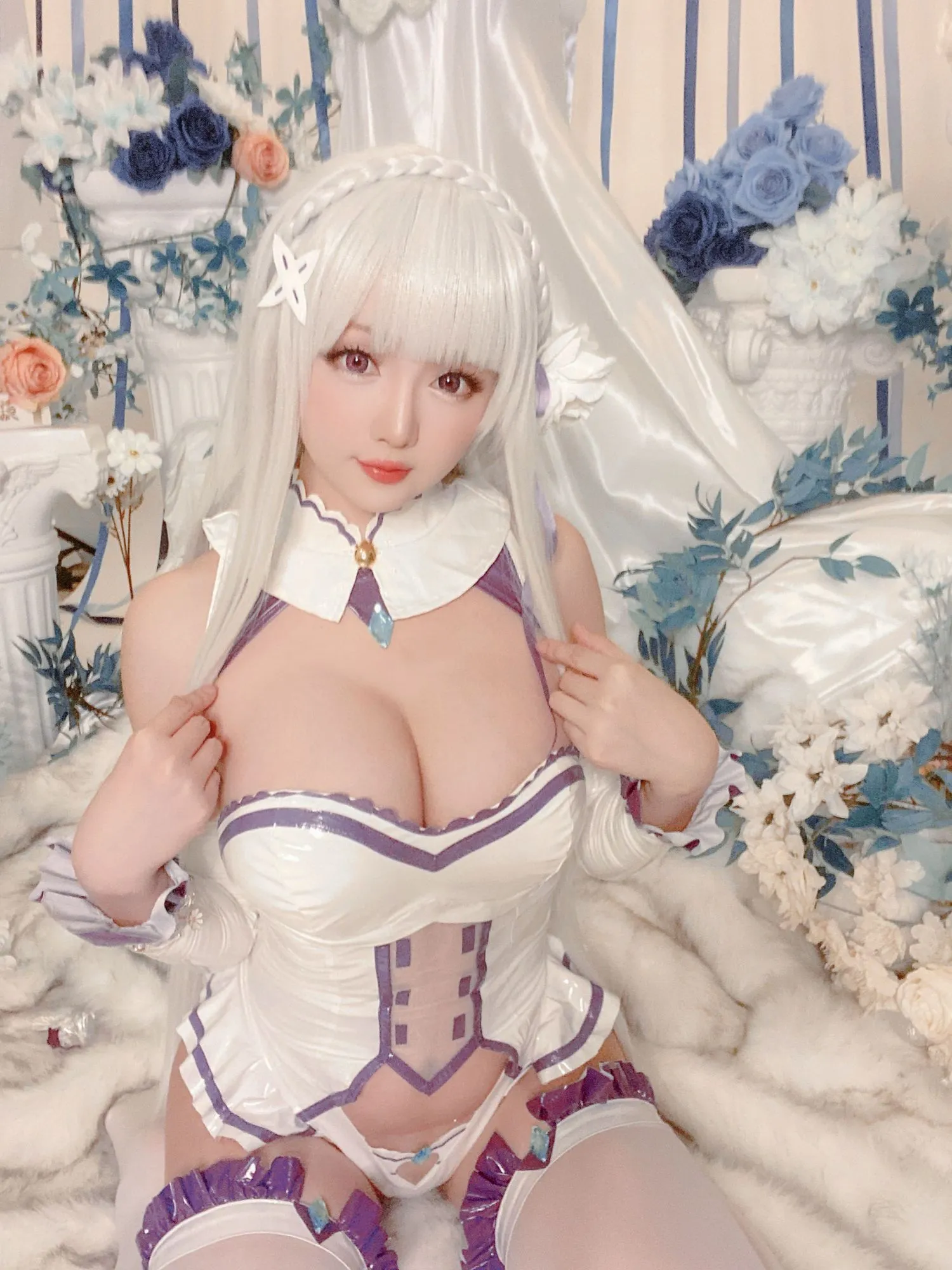 图片[4]-No.127-爱蜜莉雅 [97P 2V]-coswz-cos王者