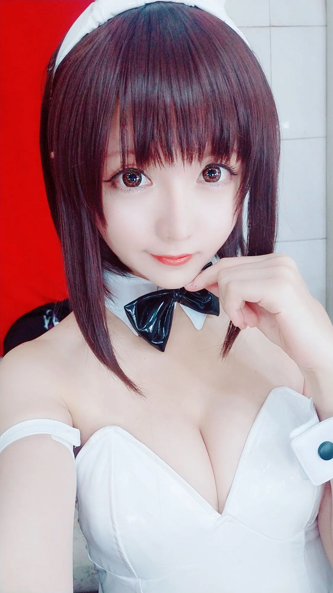 图片[4]-No.098-加藤惠 兔女郎 [46P 1V]-coswz-cos王者