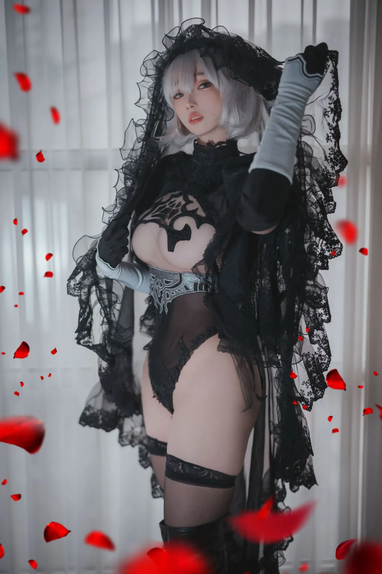 No.032-[DJAWA] La Rose Noire-2B – Bonus [5P]-图妖社