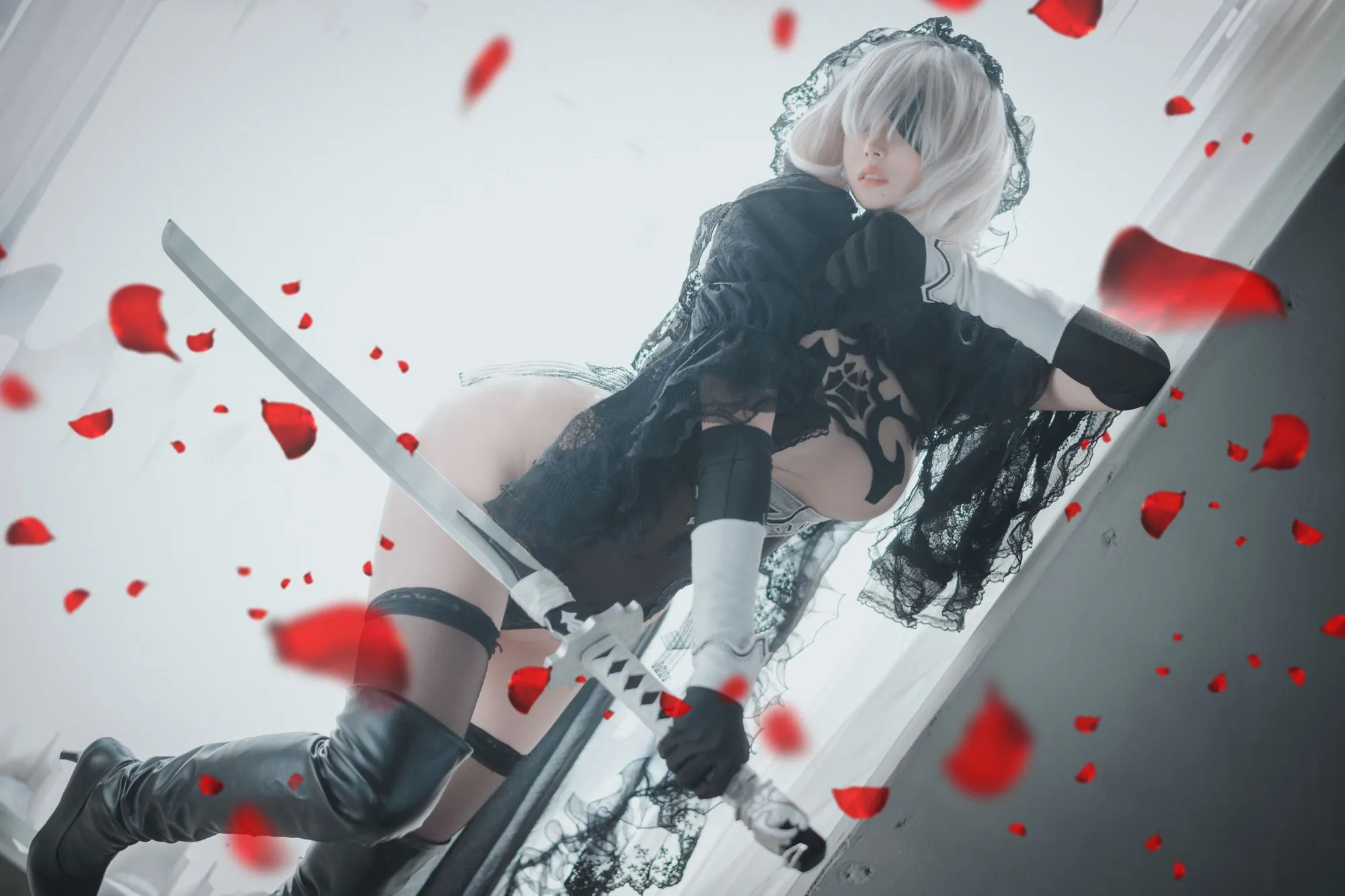 图片[3]-No.032-[DJAWA] La Rose Noire-2B – Bonus [5P]-coswz-cos王者