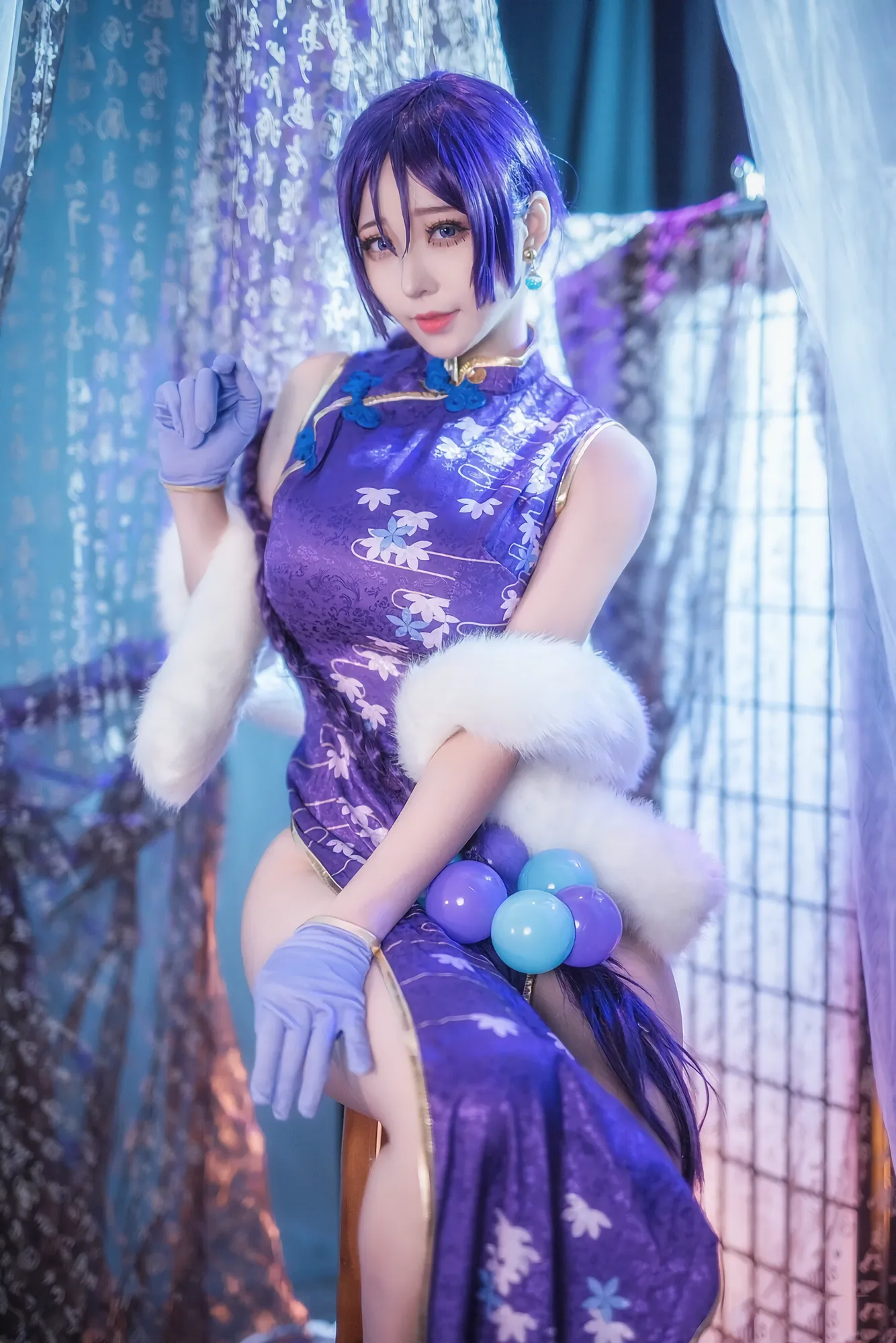 图片[3]-No.001-FGO – 旗袍源赖光 [19P]-coswz-cos王者