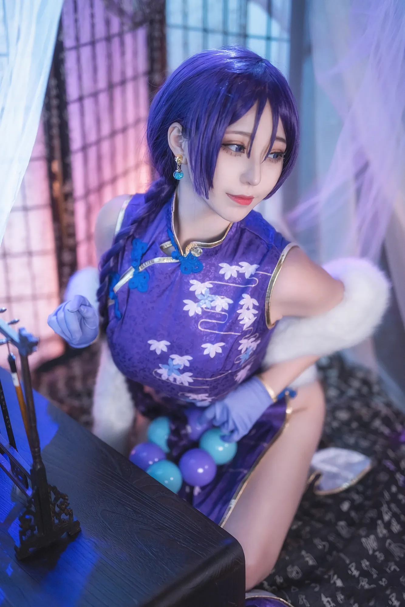 图片[5]-No.001-FGO – 旗袍源赖光 [19P]-coswz-cos王者