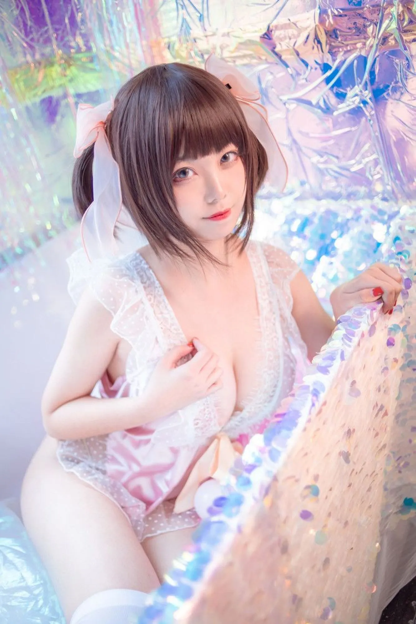 图片[4]-No.001-粉色私房 [14P]-coswz-cos王者