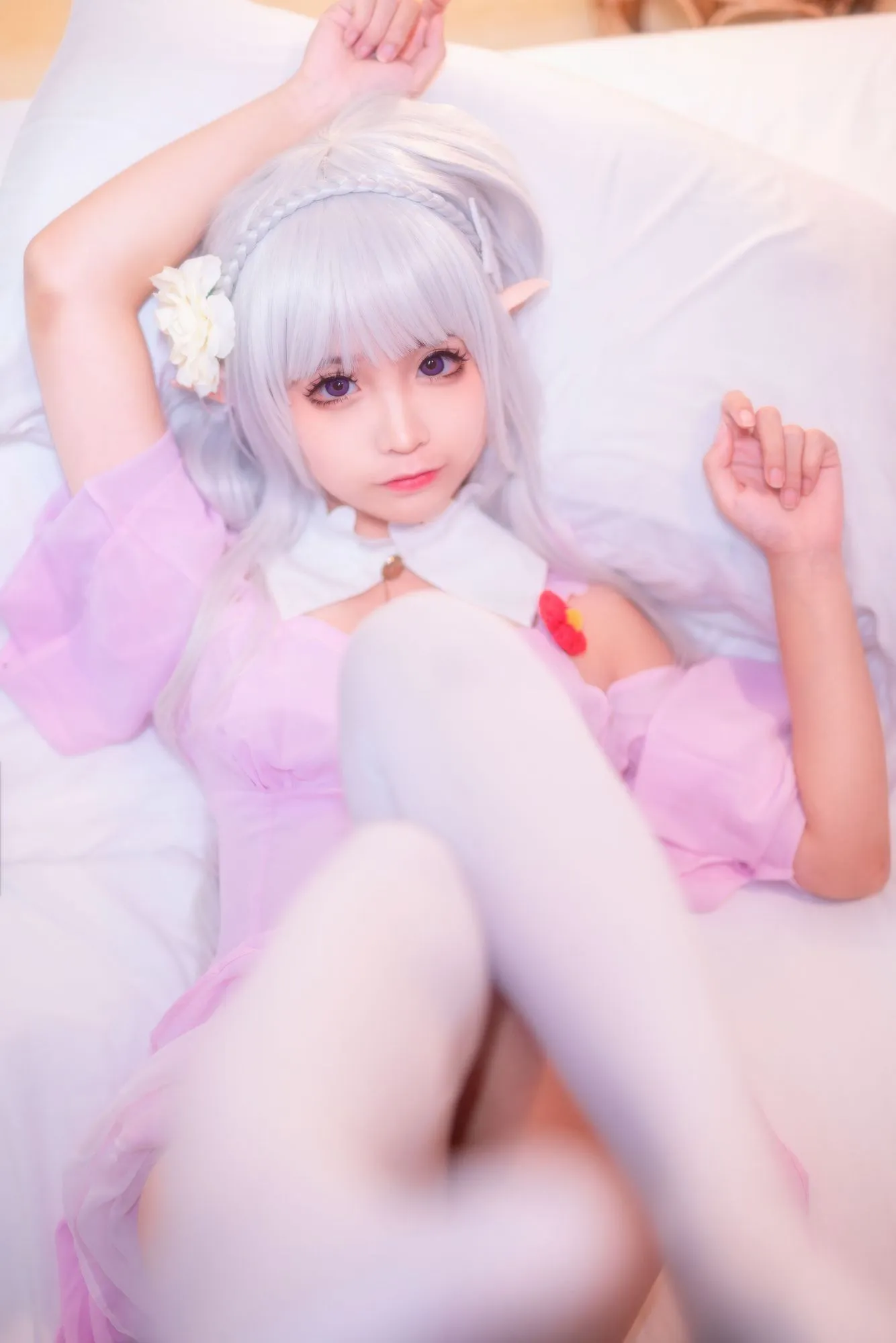 图片[3]-No.001-艾米莉亚的睡衣 [40P]-coswz-cos王者