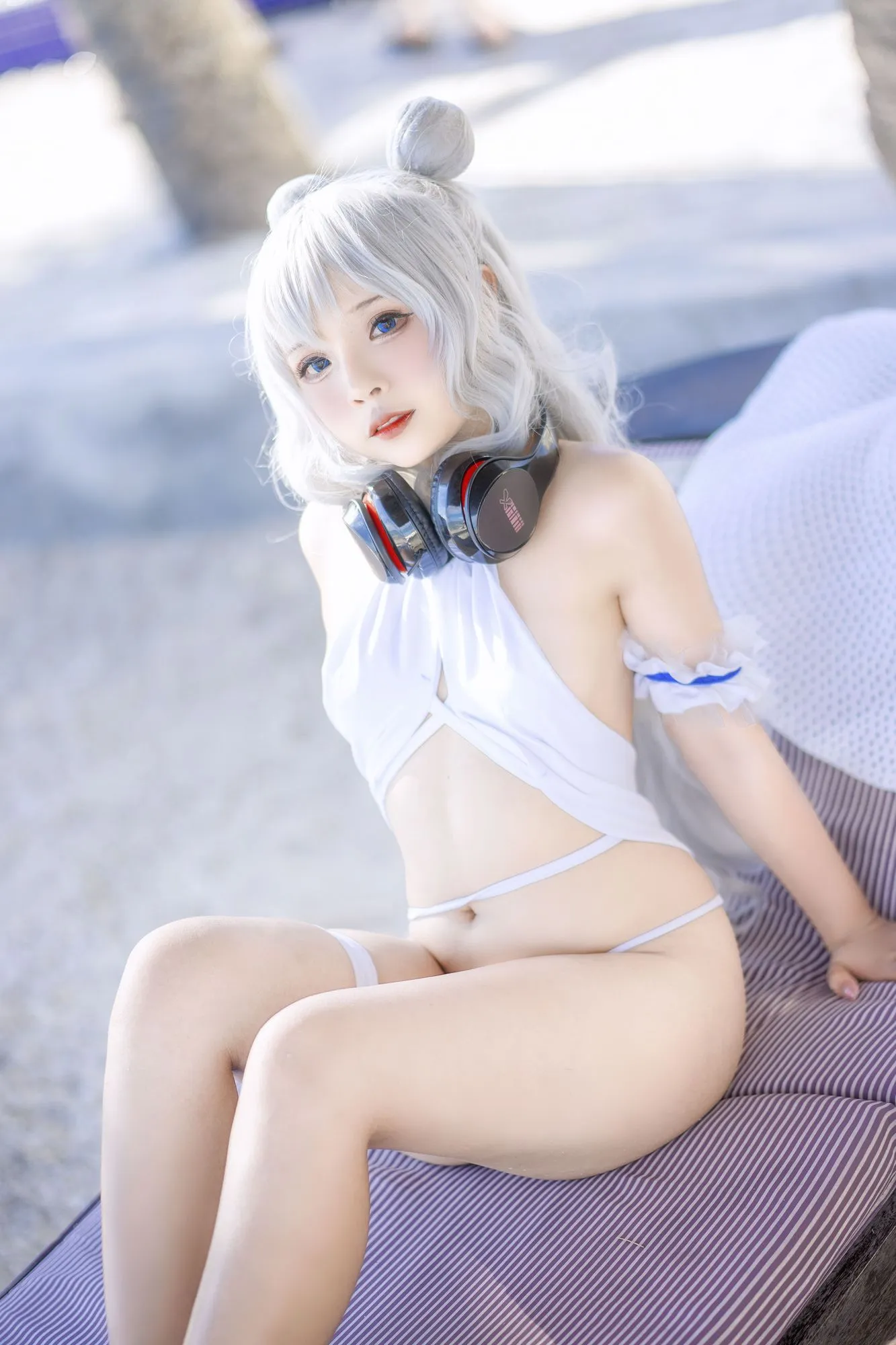 图片[6]-No.003 – Azur Lane Le Malin bikini [22P]-coswz-cos王者