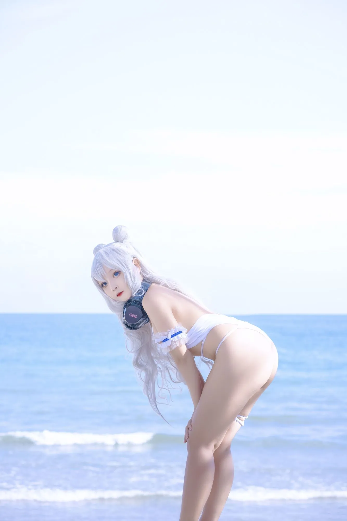 图片[2]-No.003 – Azur Lane Le Malin bikini [22P]-coswz-cos王者